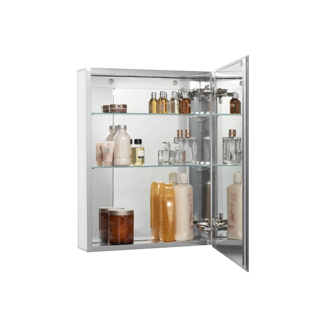 Jacuzzi 16-in x 20-in Rectangle Surface/Recessed Mirrored Medicine Cabinet Jacuzzi 16-in x 20-in Rectangle Surface/Recessed Mirrored Medicine Cabinet