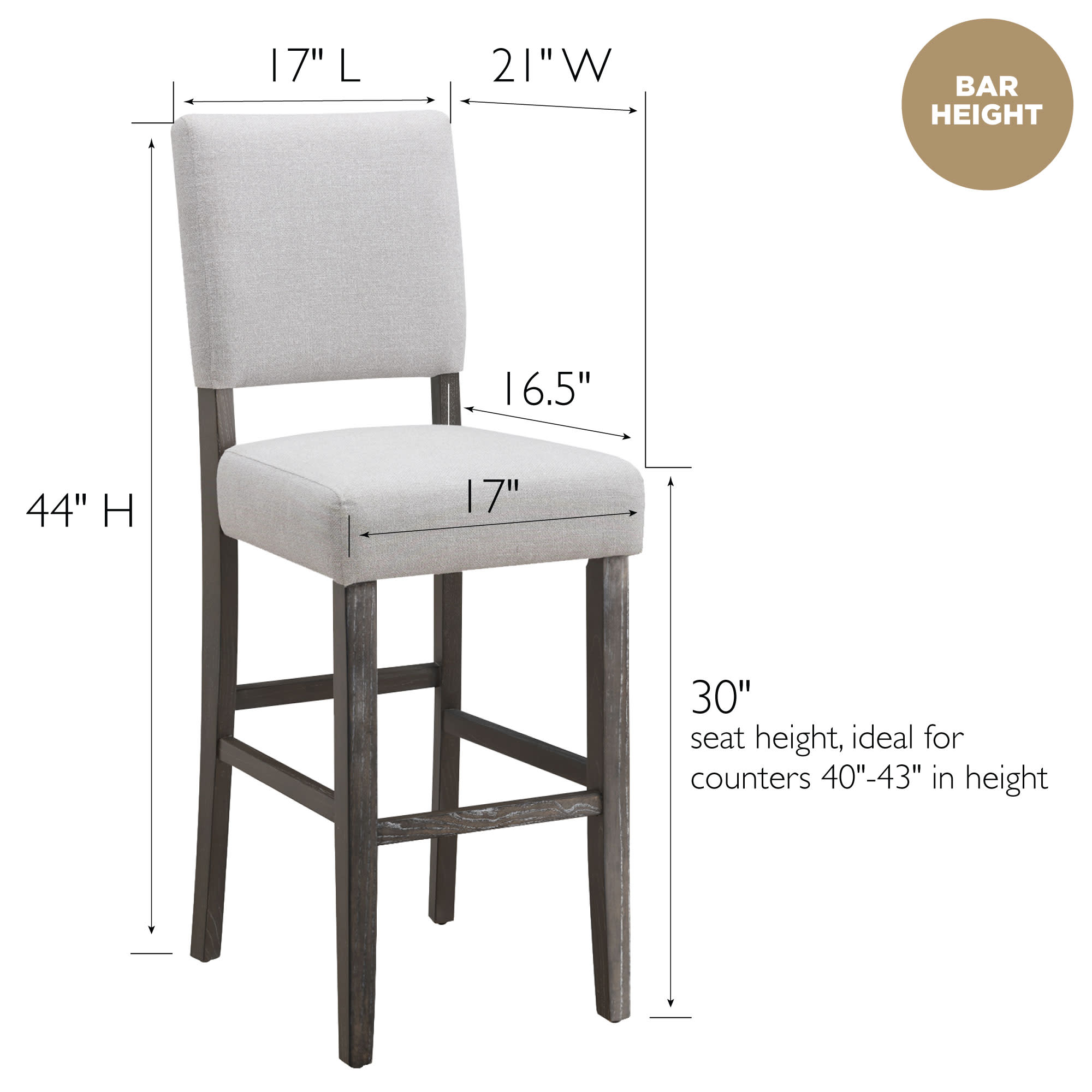 Leick Home 10087-BBHG stools - View #4