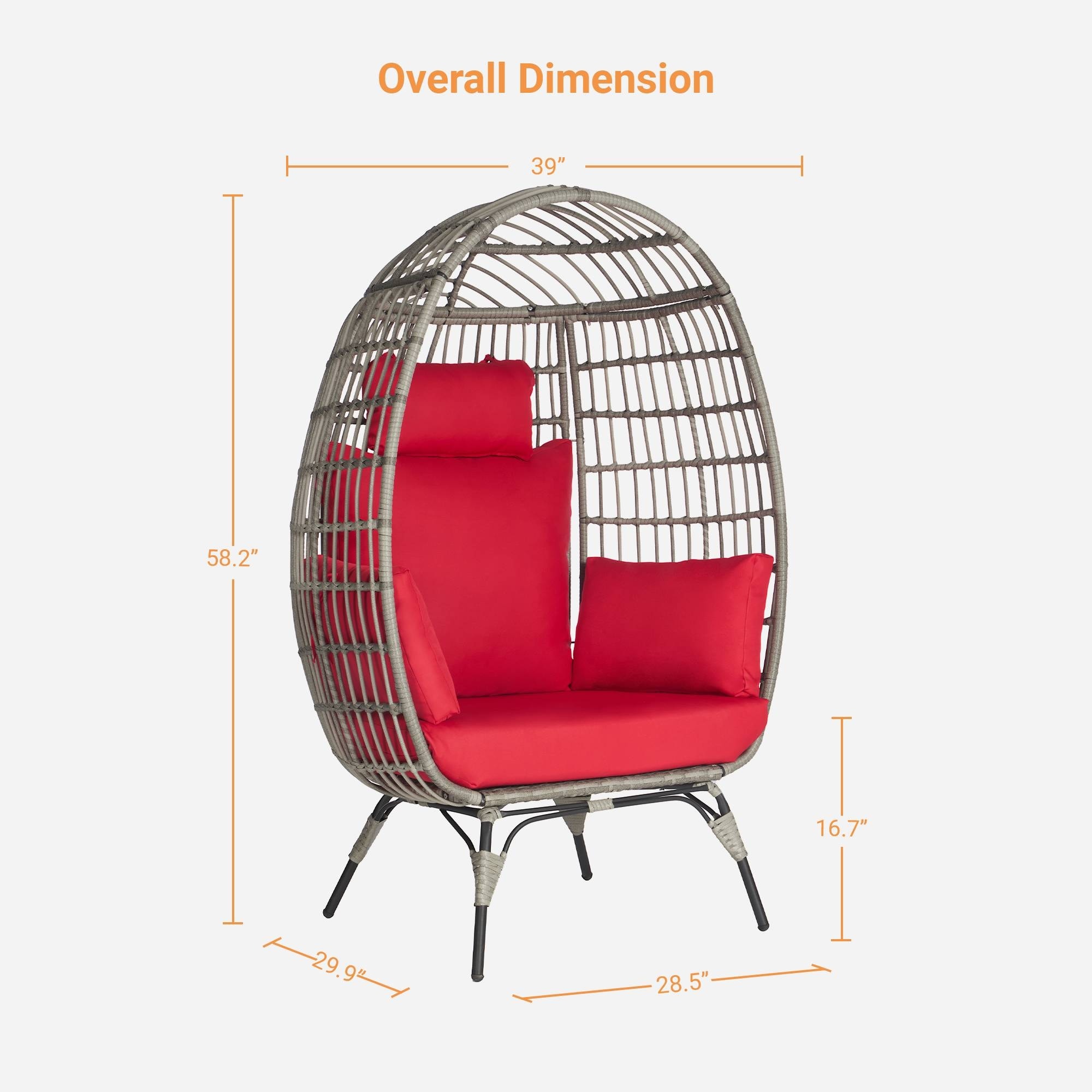 SANSTAR L-JDC67RD-AA Patio-Chairs - View #2