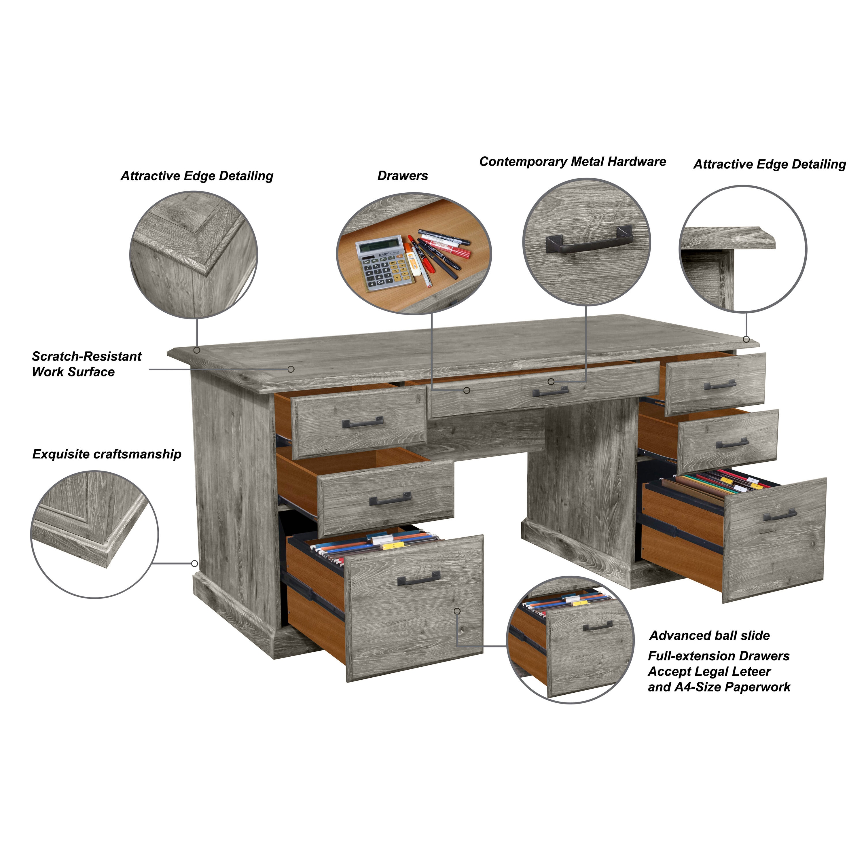 Saint Birch SBYH1225EDGO desks - View #5