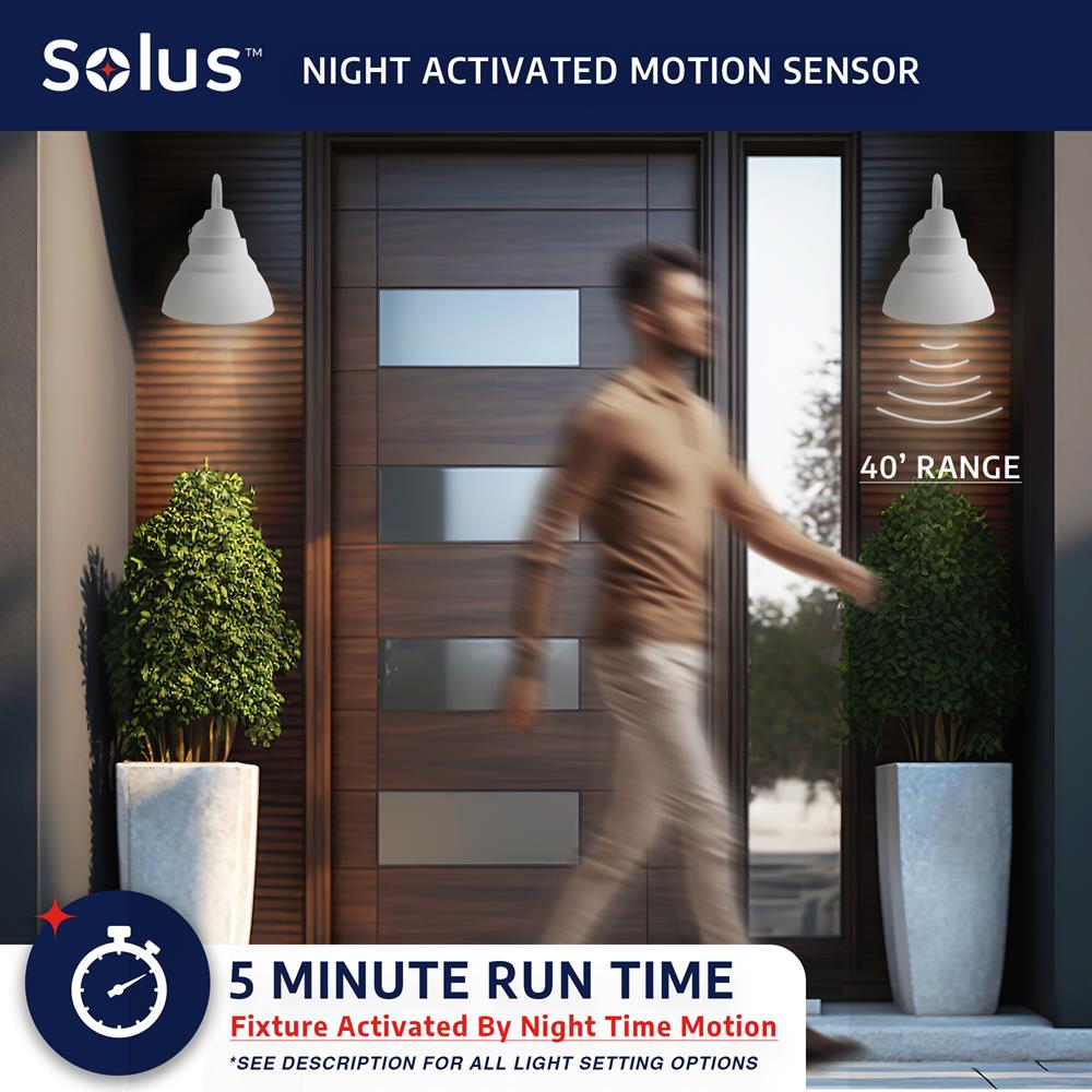 Solus WM-S82V-WH-S Outdoor-Wall-Lighting - View #5