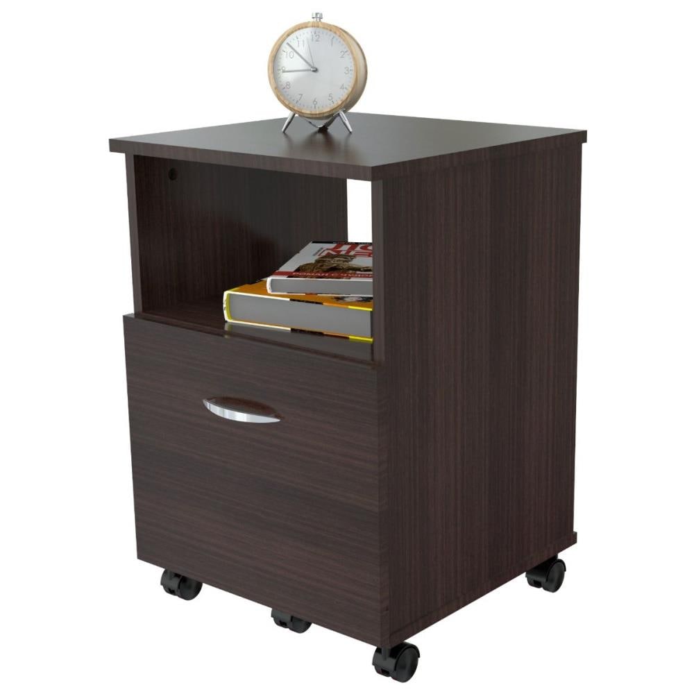 HomeRoots 15.75-in Brown Modern/Contemporary Standing Desk at Lowes.com