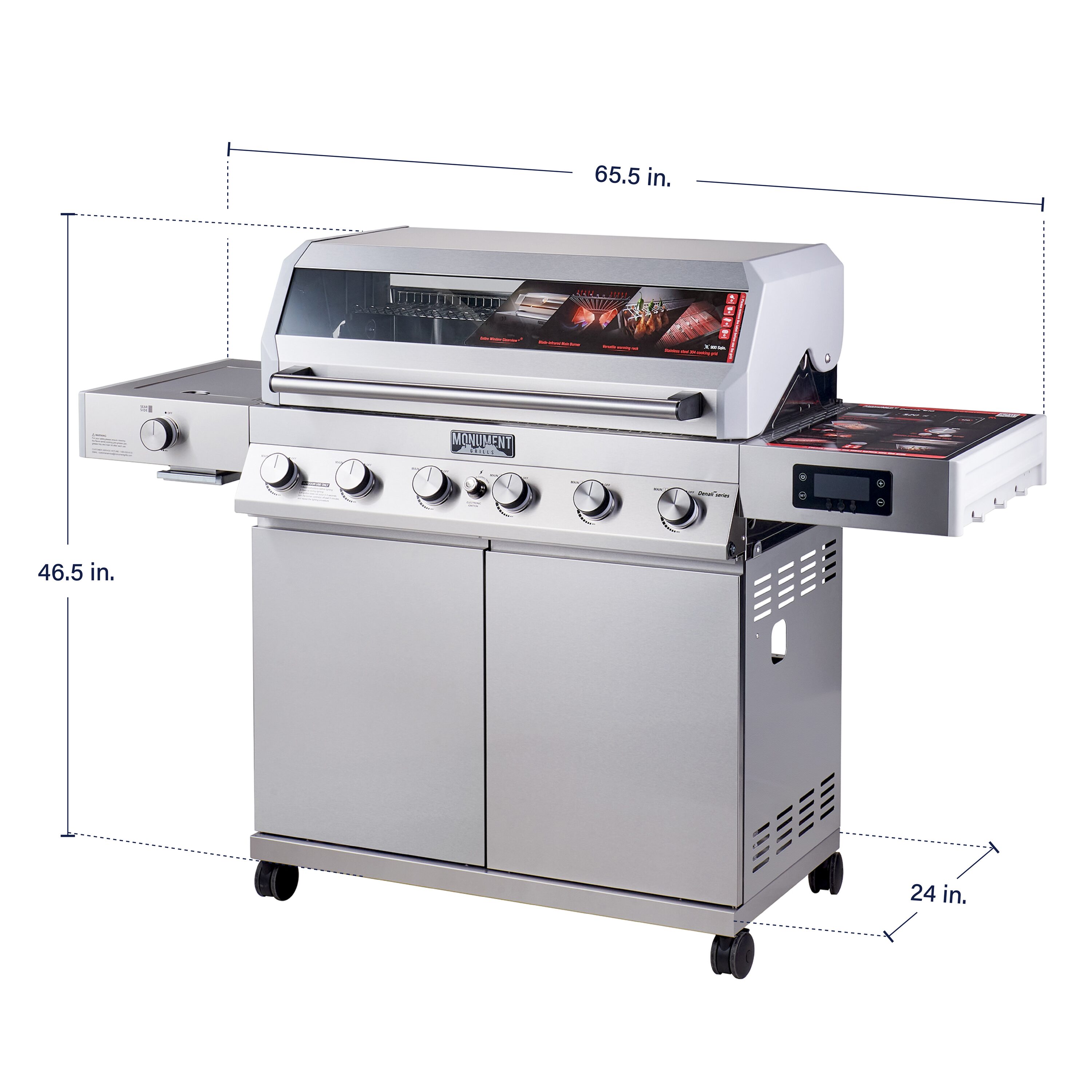 Monument D610 Gas-Grill - View #3