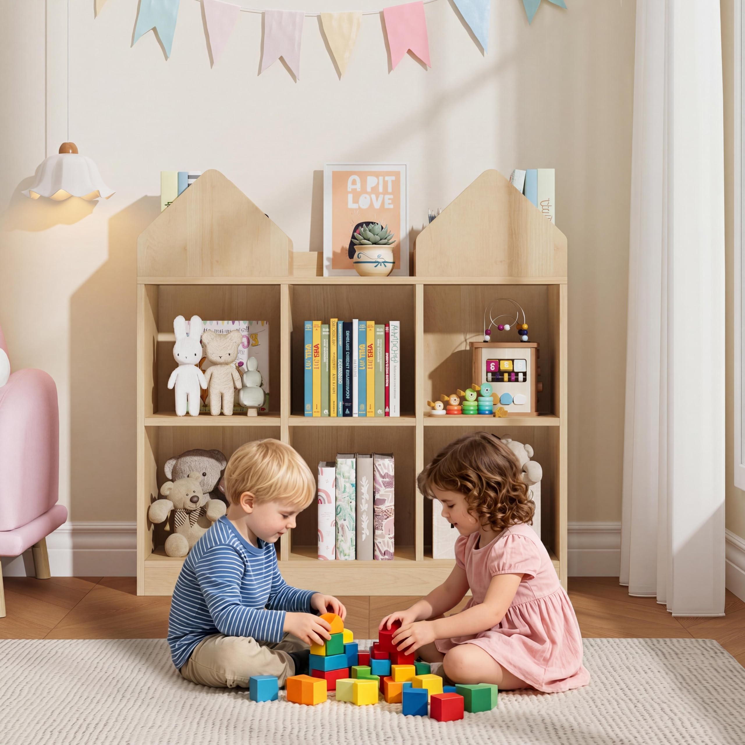 GarveeLife CLJ-E38Z5M2MOEO Kids-Bookcases - View #5