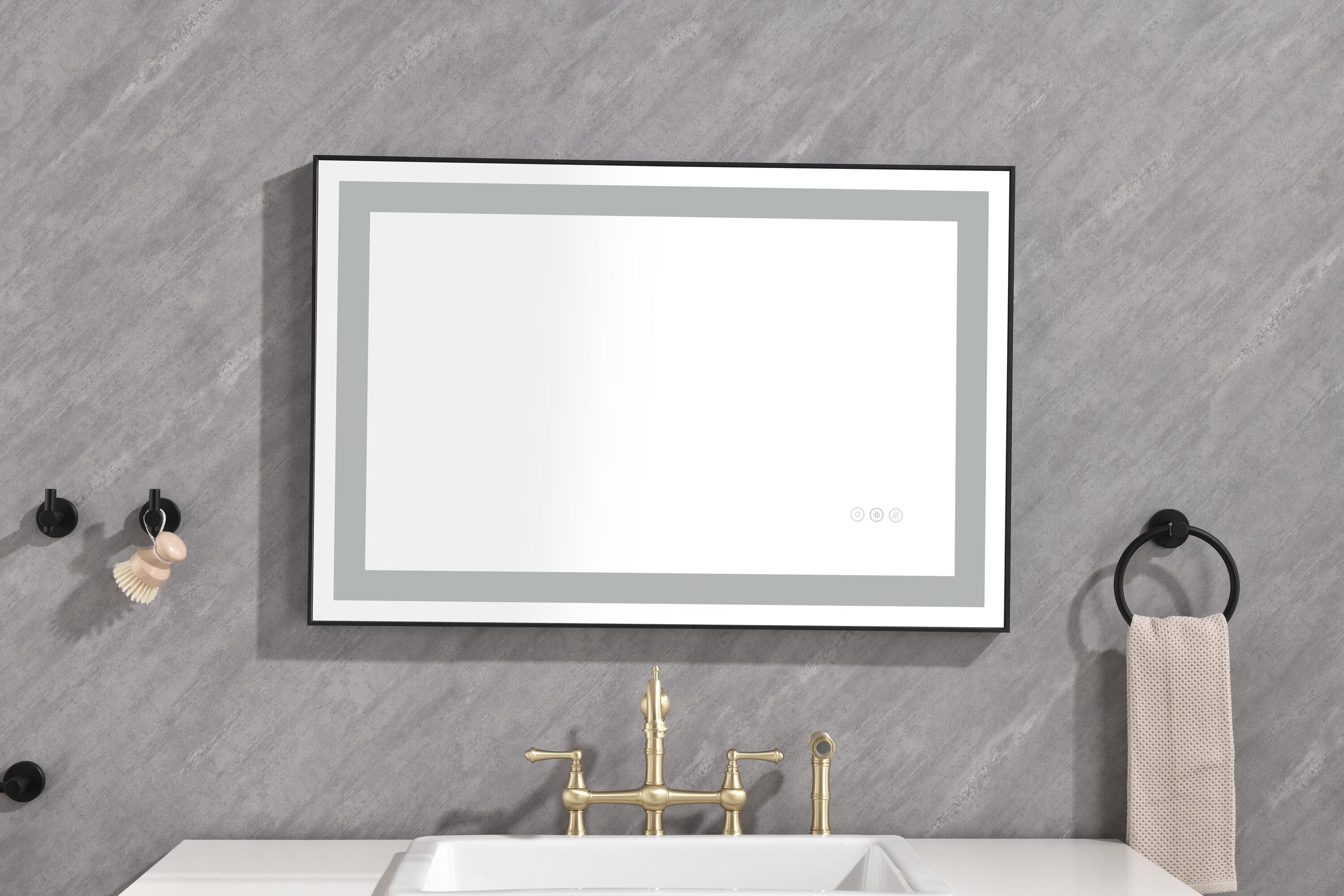 Vacolite KP-931HB Framed-Bath-Mirrors - View #9