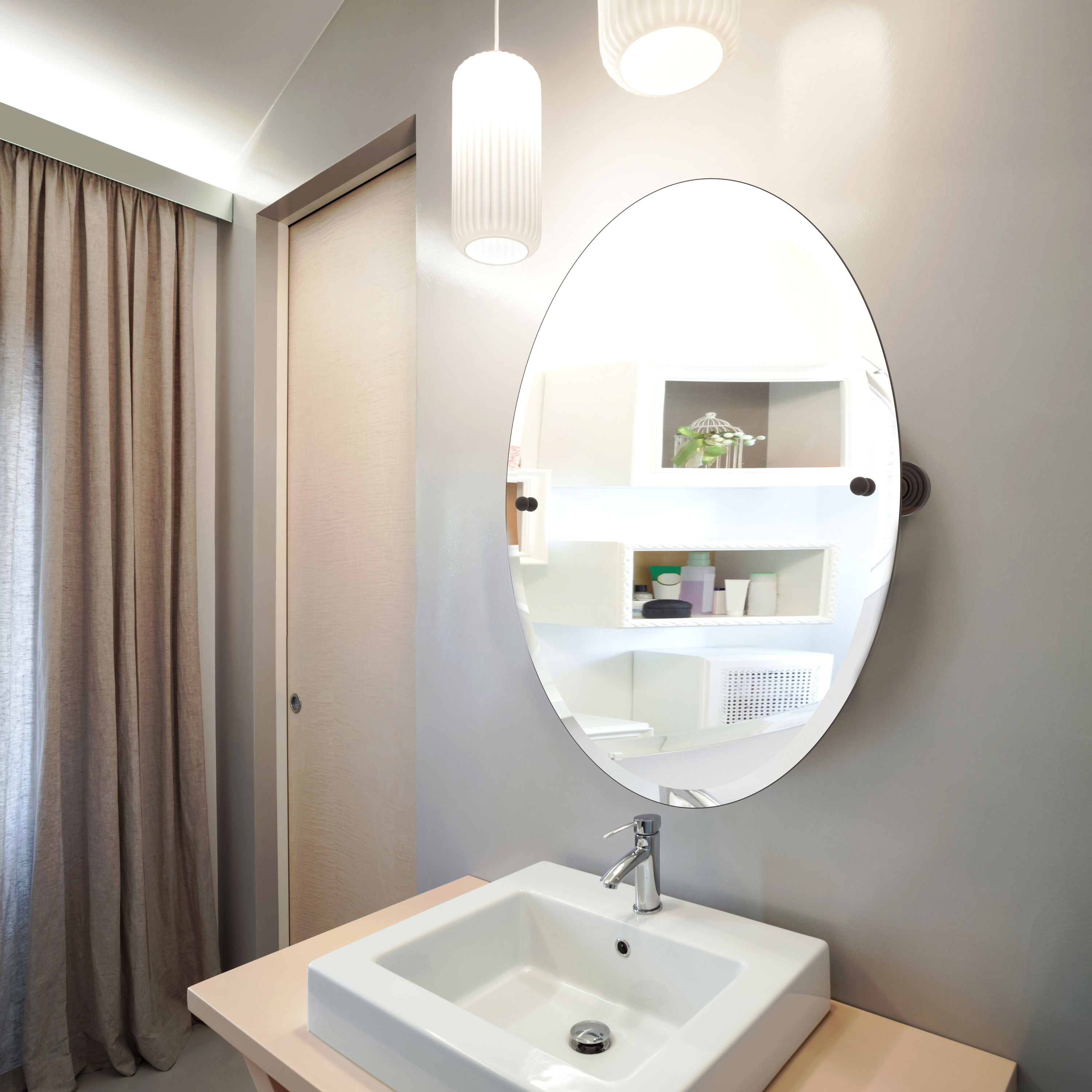 Allied Brass WP-91-VB Framed-Bath-Mirrors - View #3