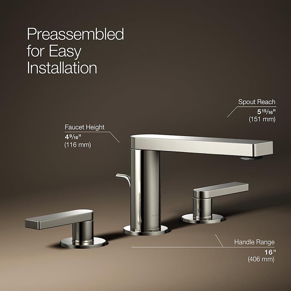 KOHLER 73060-4-SN Lavatory-Faucets - View #3