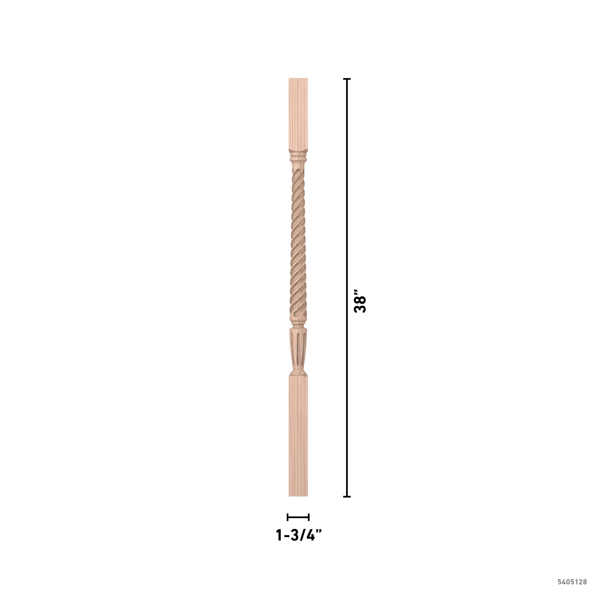 L.J. Smith Stair Systems LJT-2005-B 38 Interior-Stairpart-Balusters - View #4