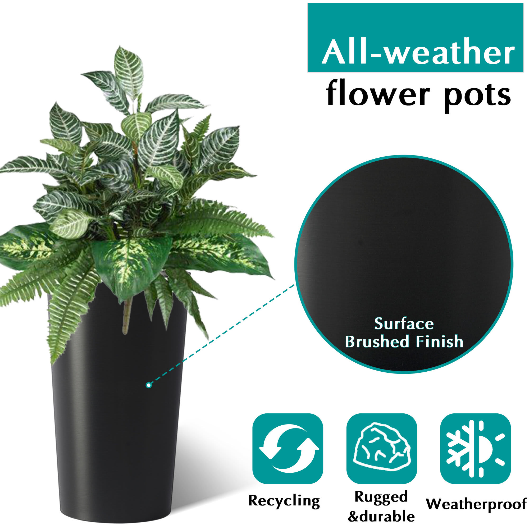 Aoibox LAB0219P15 Planter-Window-Box - View #4