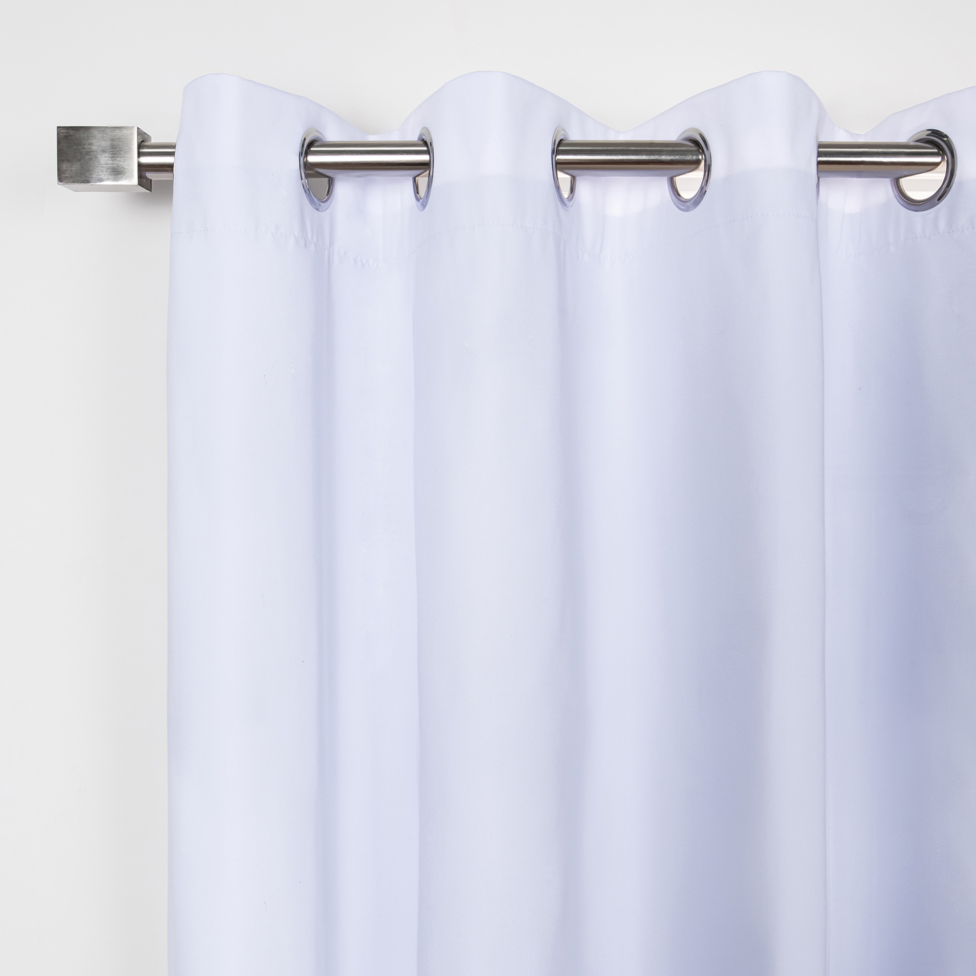 Best Home Fashion FZ-01-SIL-BO-84-WH curtains - View #3