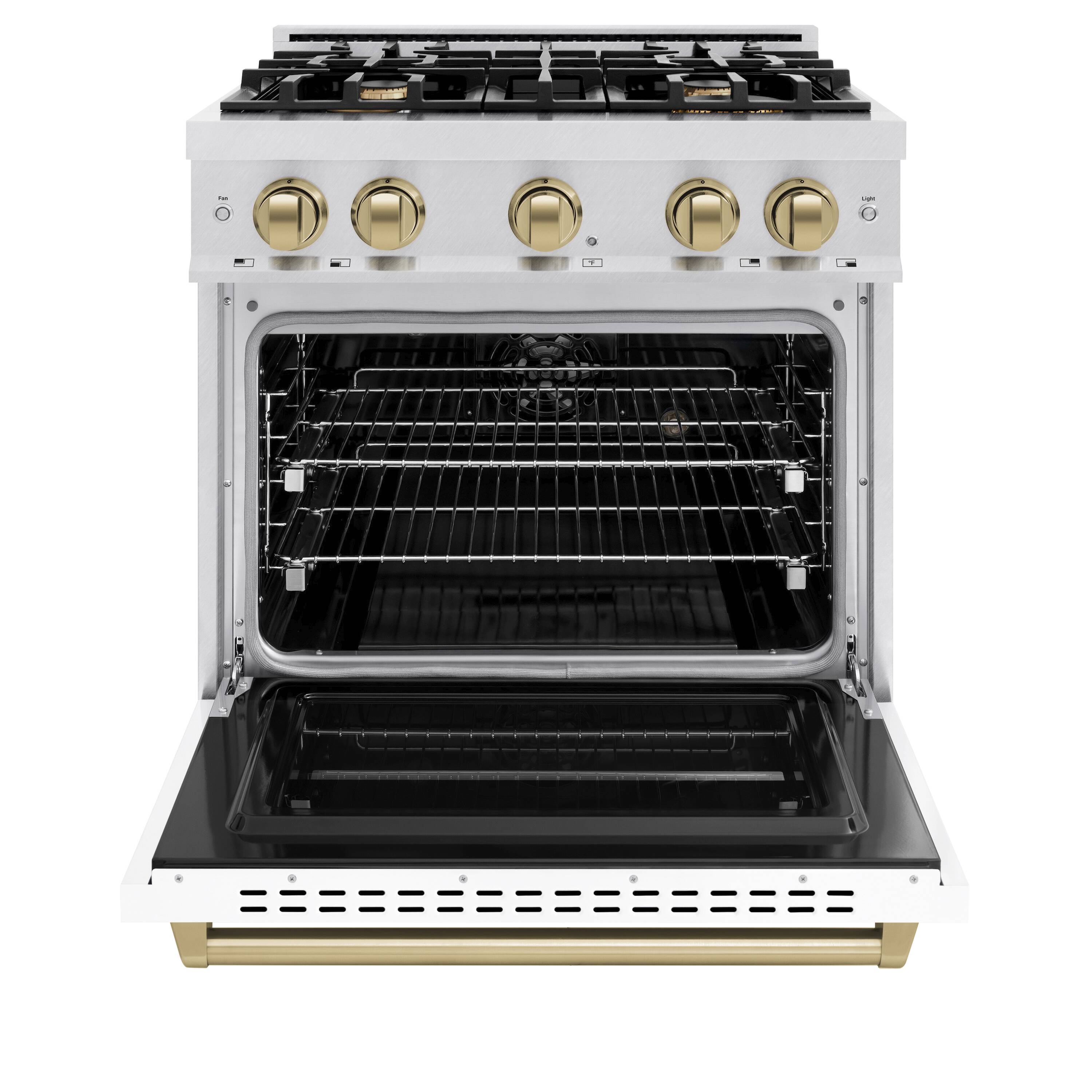 ZLINE KITCHEN & BATH CDRSZ-WM-30-CB Dual-Fuel-Ranges - View #4