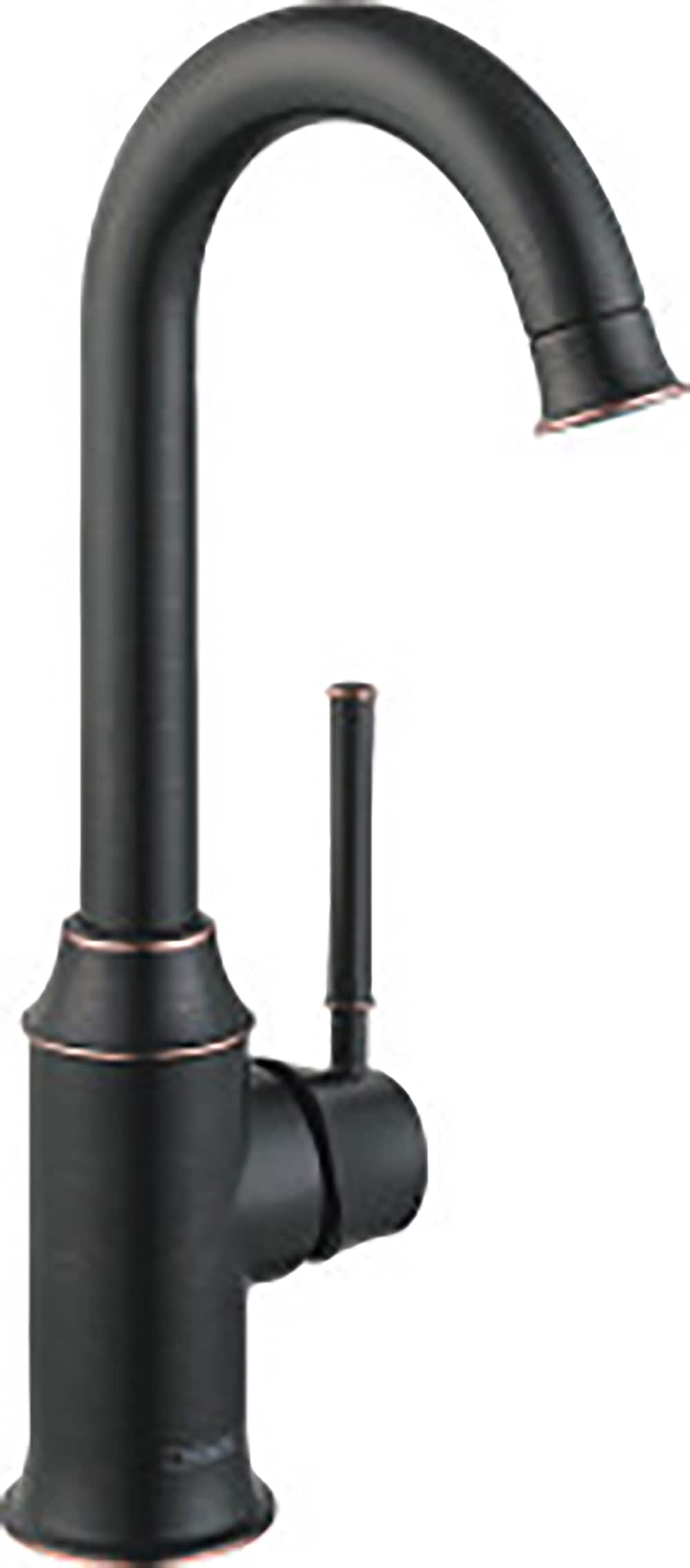 HG Kitchen Rubbed Bronze Single Handle High-arc Kitchen Faucet | - Hansgrohe 04217920