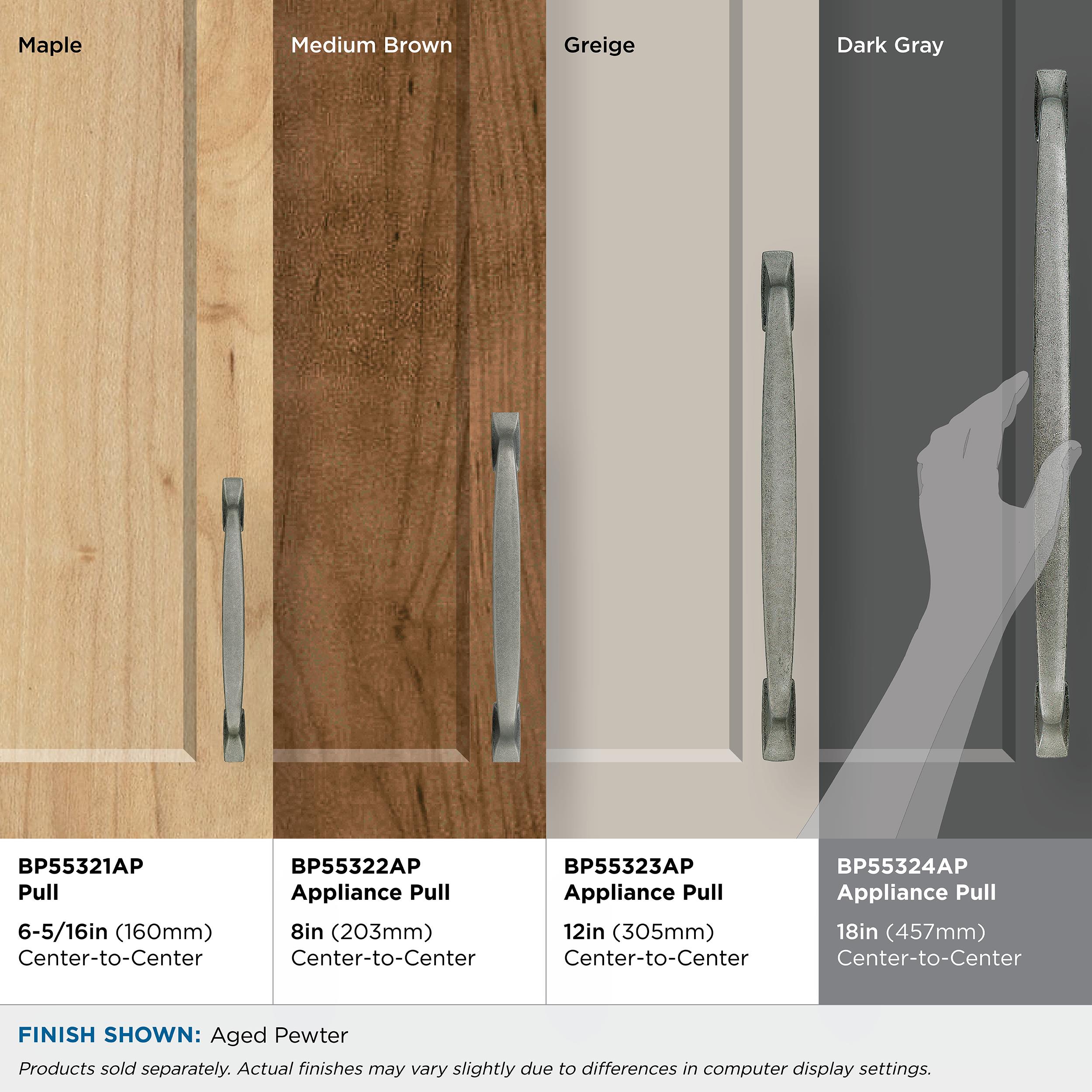 Amerock BP55324AP Cabinet-Pulls - View #6