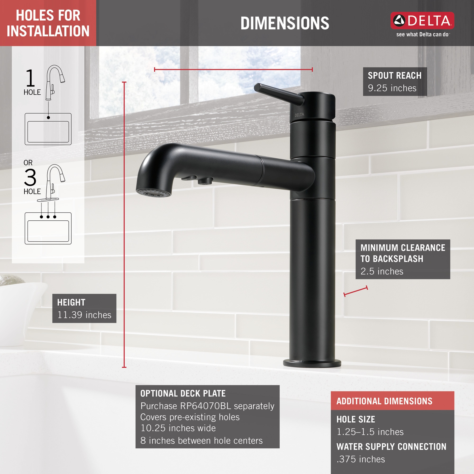 Delta 4159-BL-DST Kitchen-Faucets - View #11
