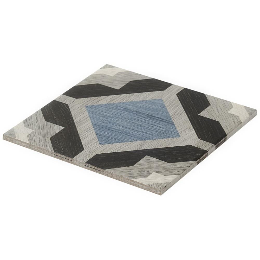 Ventura Starwood 8" x 8" Multicolor Matte Porcelain Tile