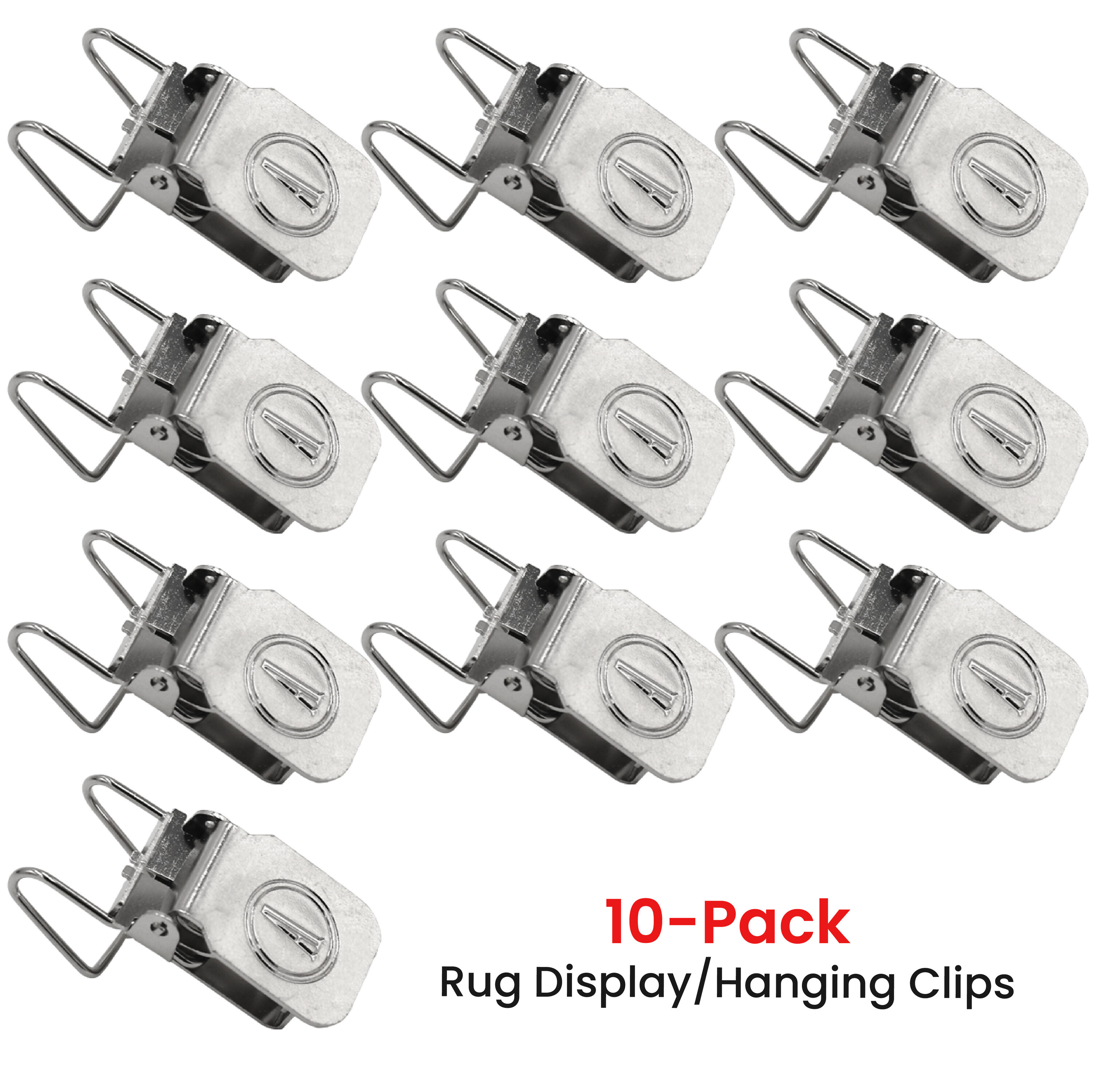 Small Rug Hanging Clips J Channel Stripes Clips (RCPS17) / 10