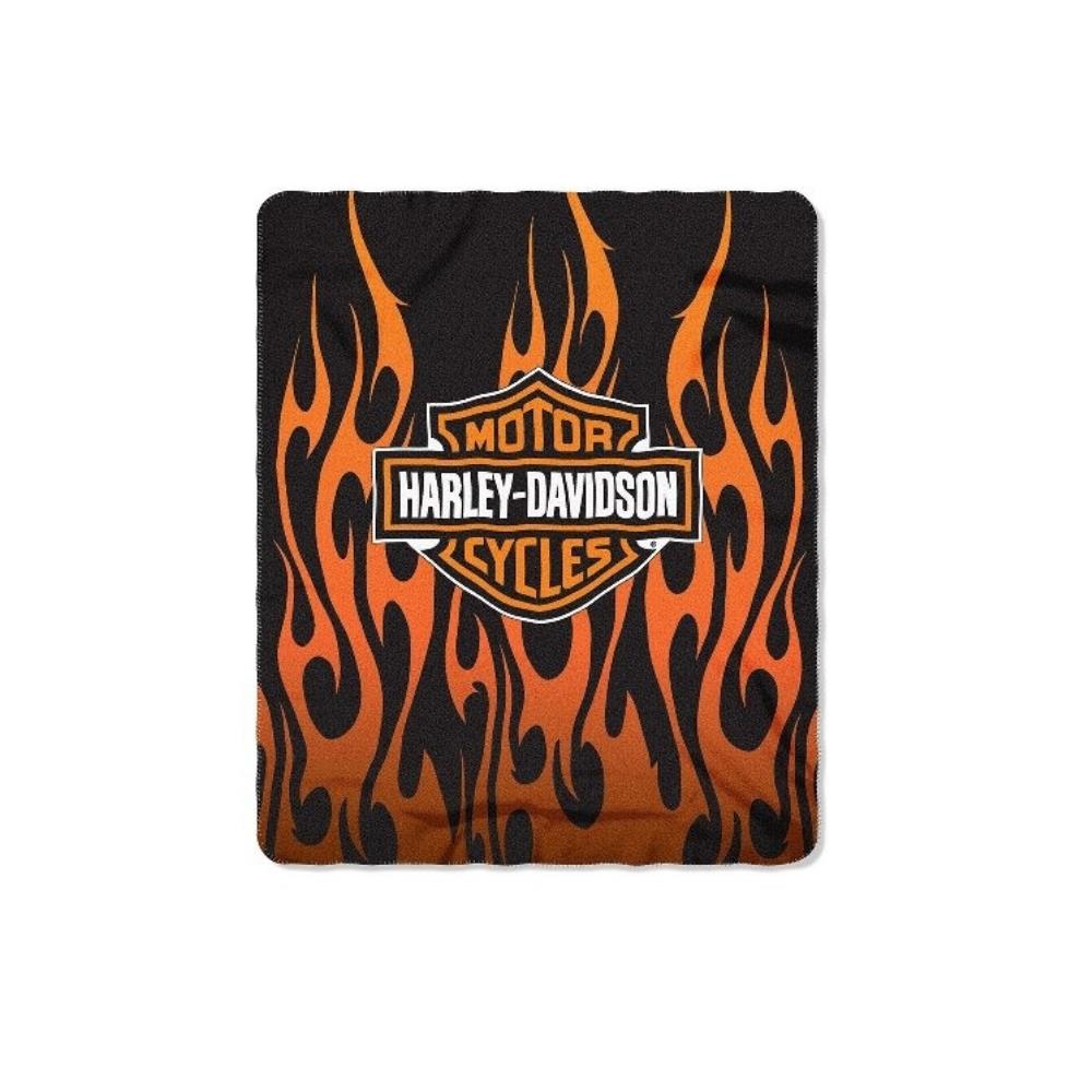 The Northwest Company NW-80455 Harley Davidson Multi Polyester Throw