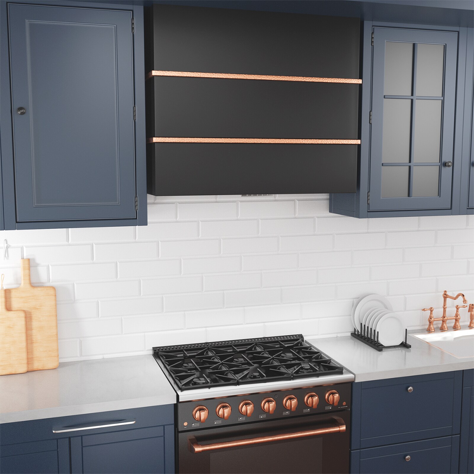 Akicon AK-HS36HC-JBC Wall-Mounted-Range-Hoods - View #6