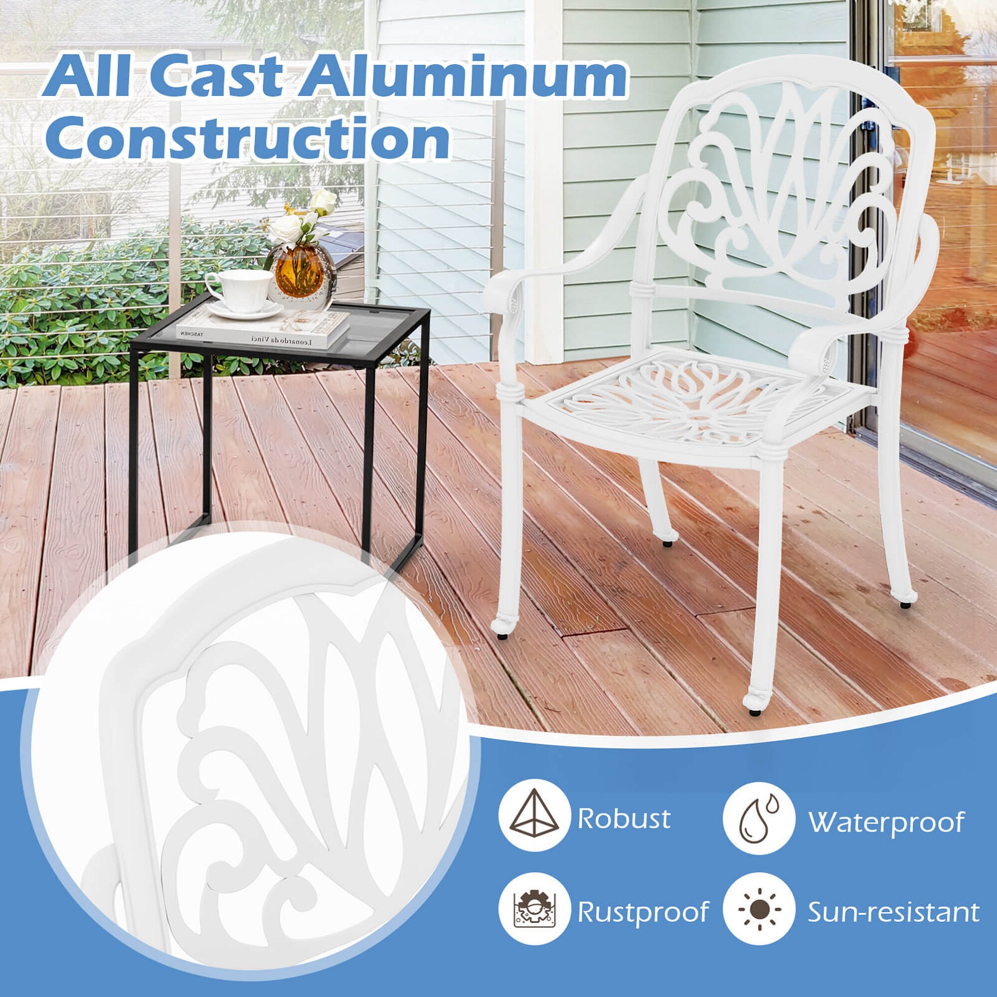 Costway HCST03219 Patio-Chairs - View #5