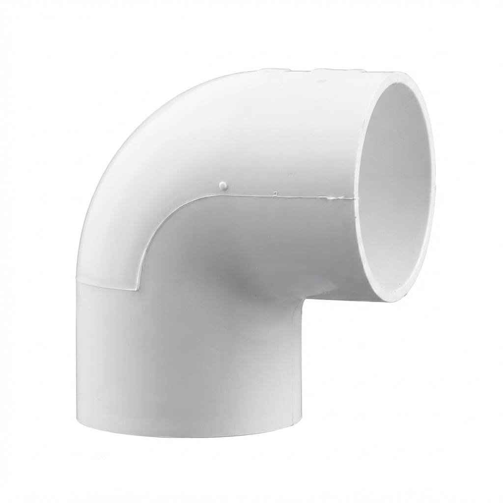 Boshart Industries  Schedule 40 2 in. Slip in. X 2 in. D Slip PVC 90 Degree Elbow 5 pk