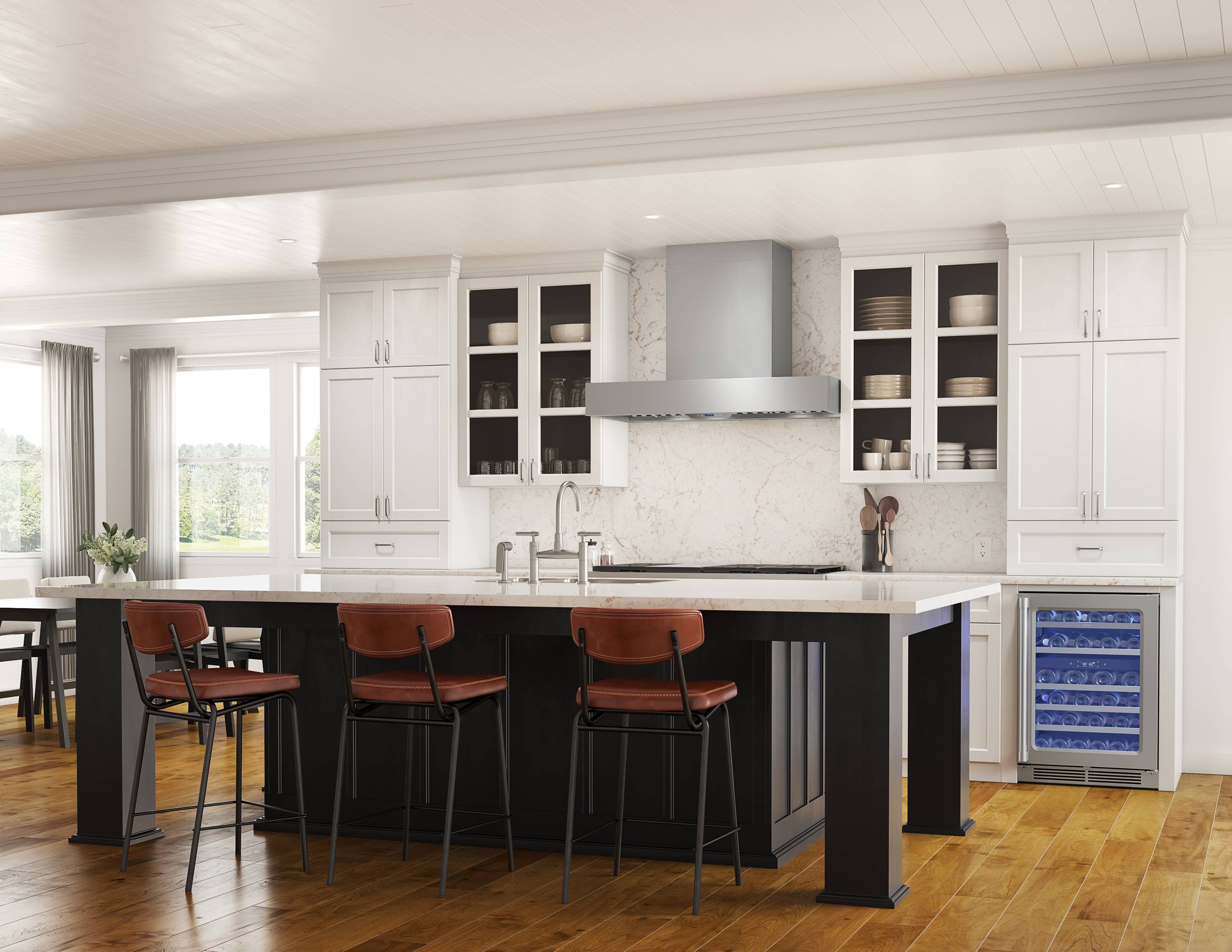 Zephyr ZRP-E48BS Wall-Mounted-Range-Hoods - View #3