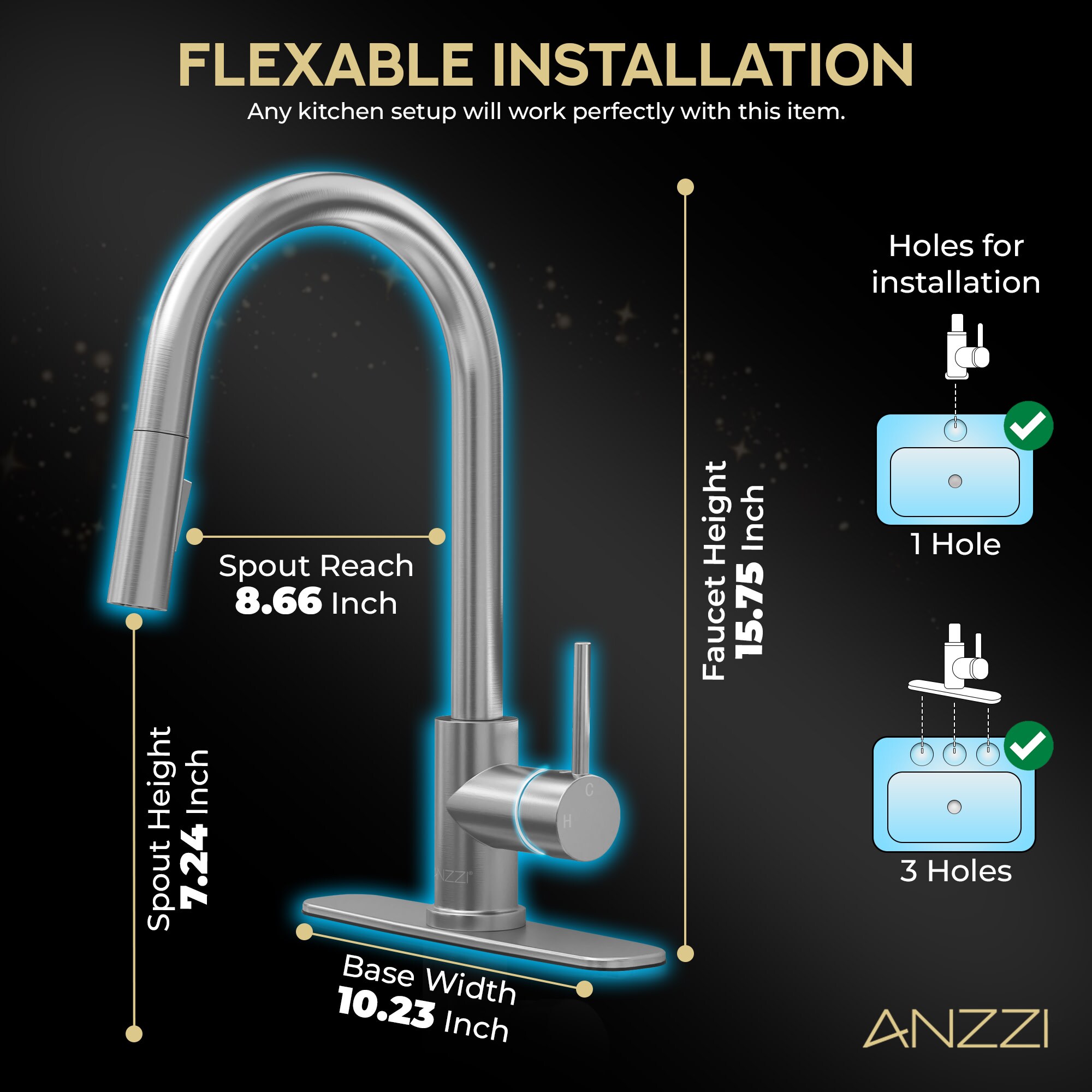 ANZZI KF-AZ601BN Kitchen-Faucets - View #5
