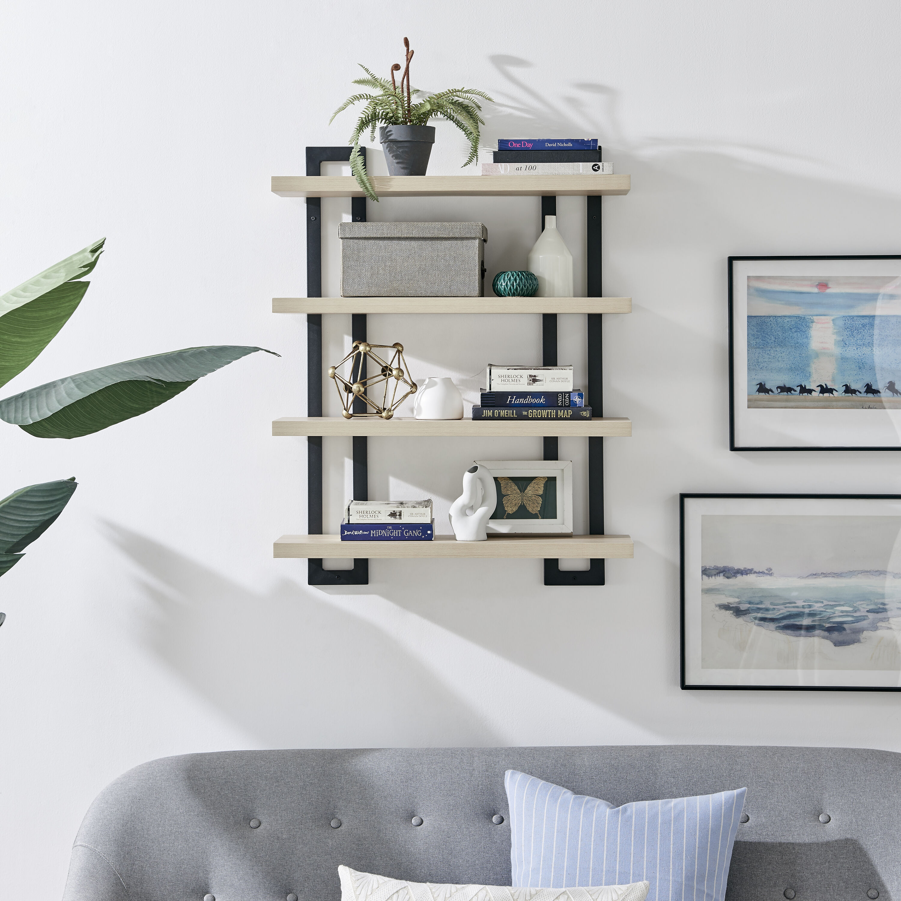 Danya B. GH22300BH Wall-Mounted-Shelving - View #5