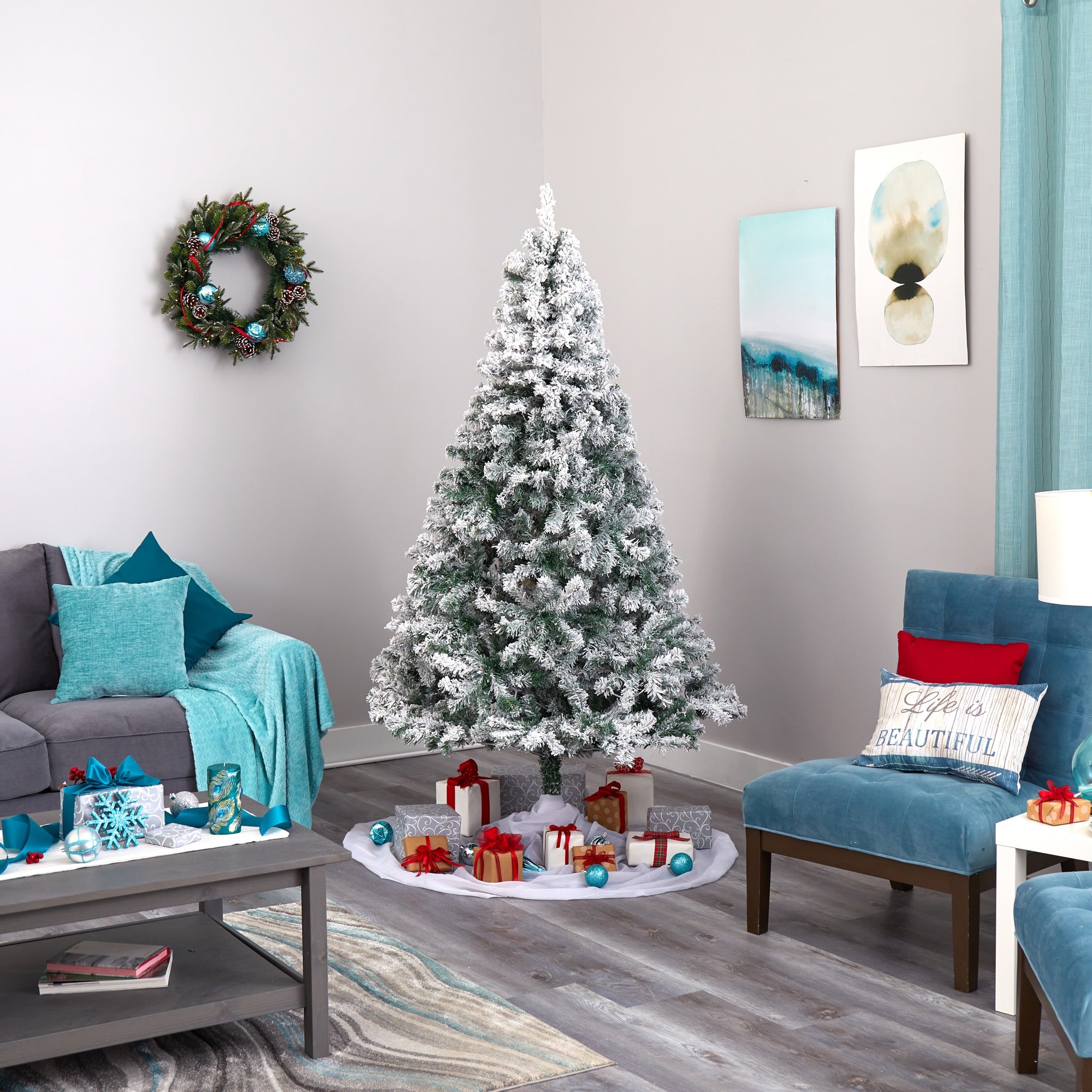 Nearly Natural T1747 Artificial-Christmas-Trees - View #6