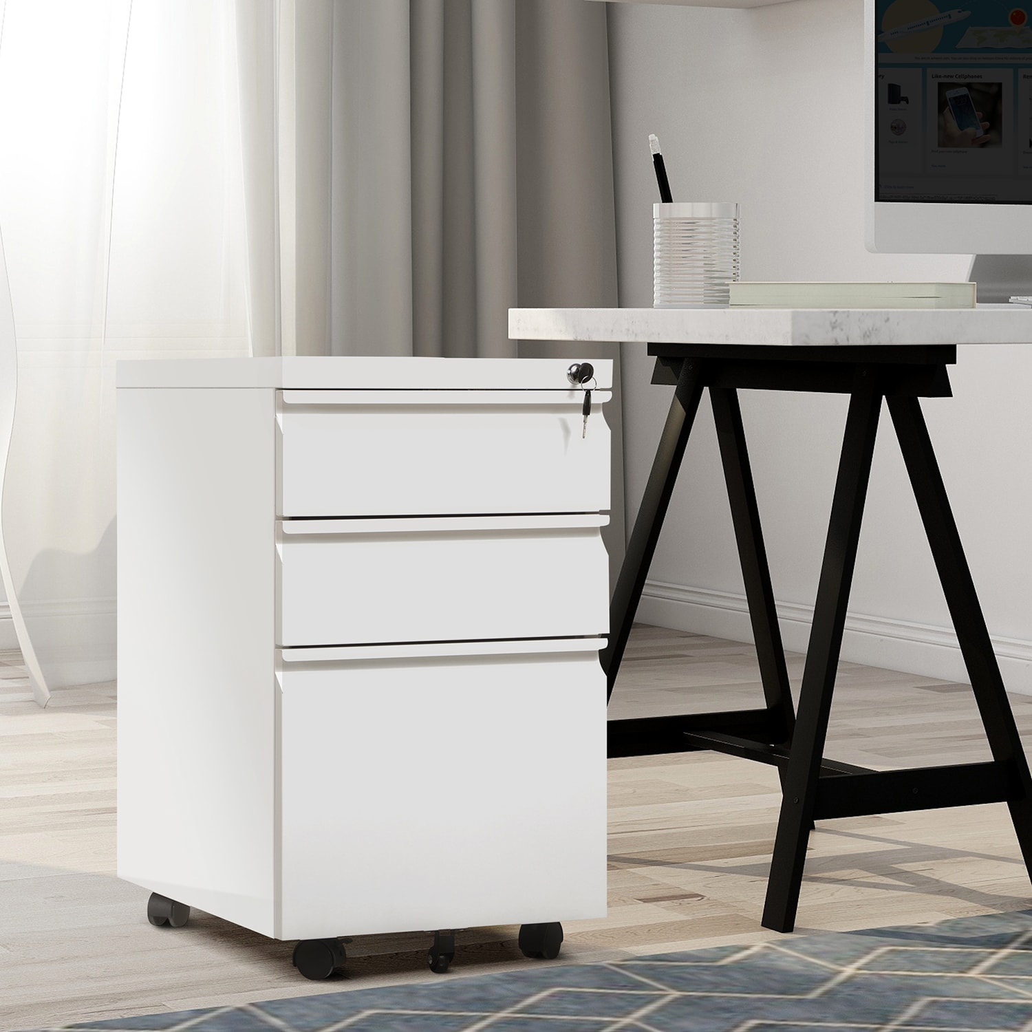 Mondawe OR-W712AK-LF Filing-Cabinets - View #2