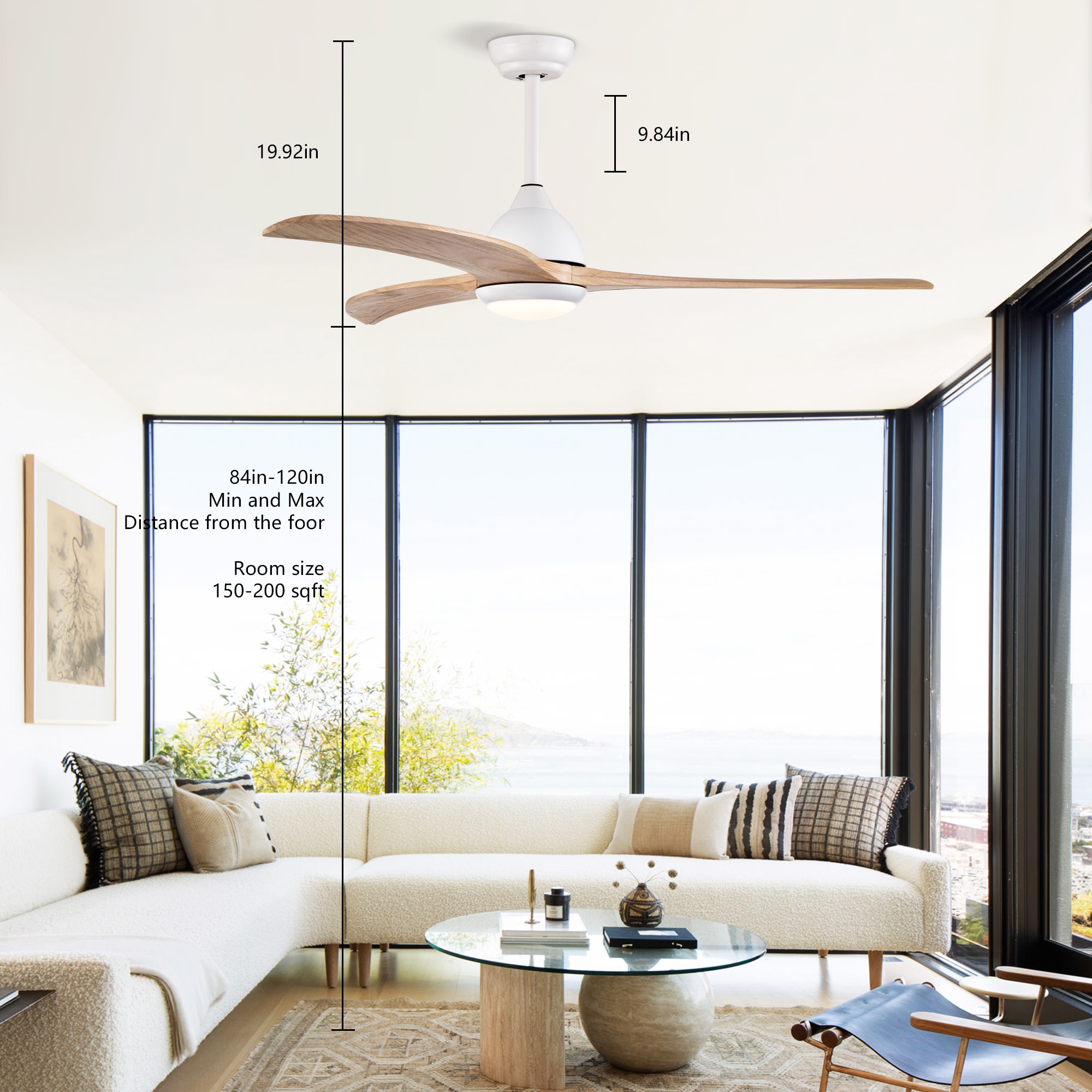 JIMSMAISON JMHECF05-52MW Ceiling-Fans - View #5