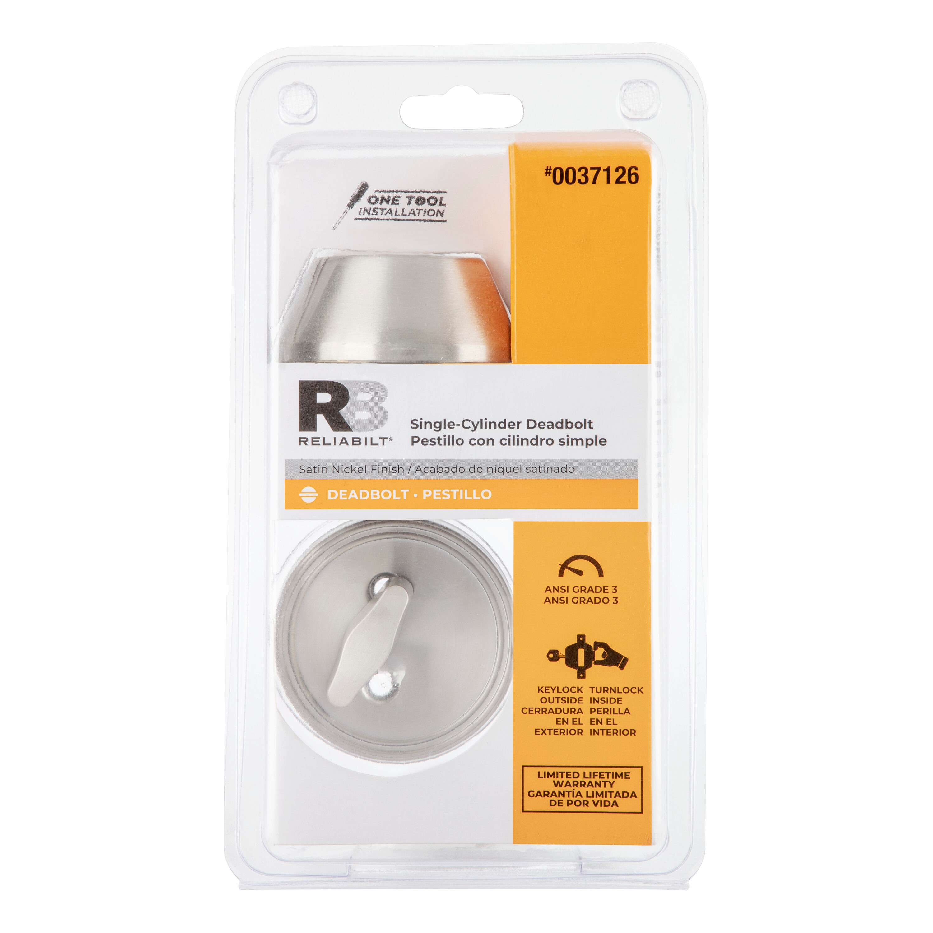 RELIABILT 93690-015 Door-Deadbolts - View #12