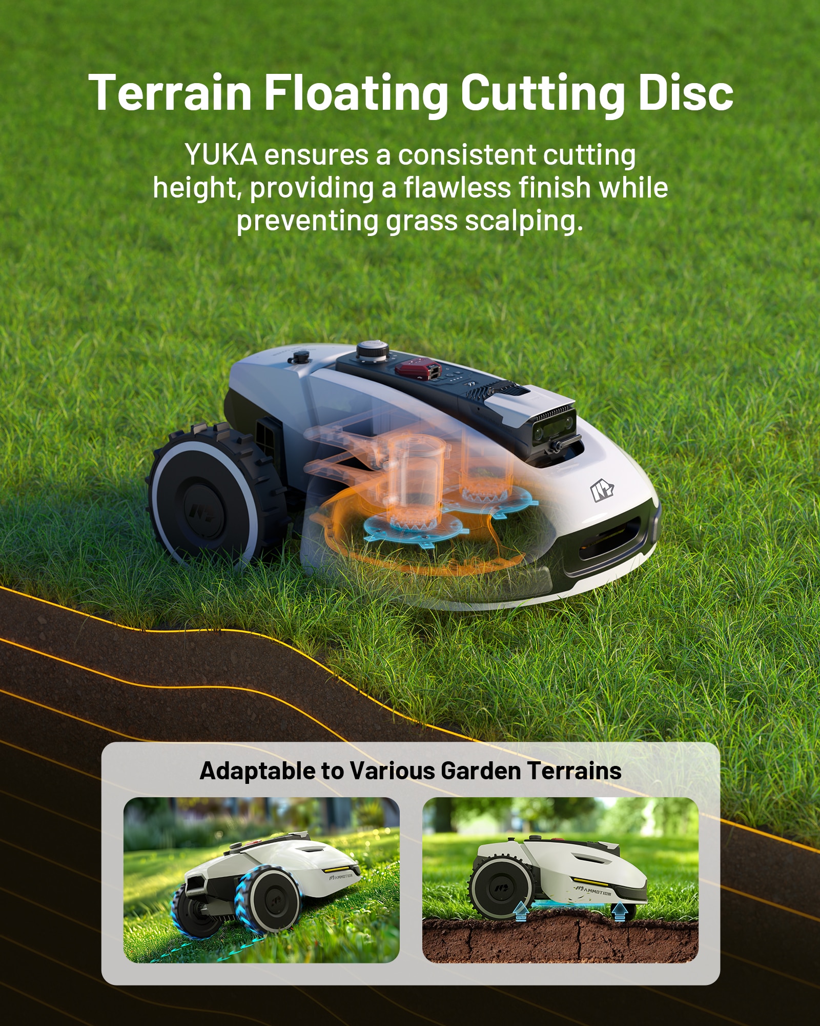 MAMMOTION YUKA 3000 Robotic-Mowers - View #7