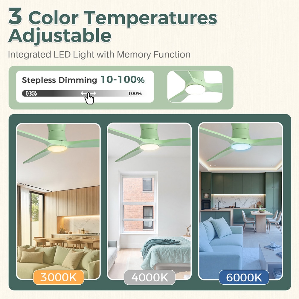 Sofucor LW-52K339-GR-GR Ceiling-Fans - View #11