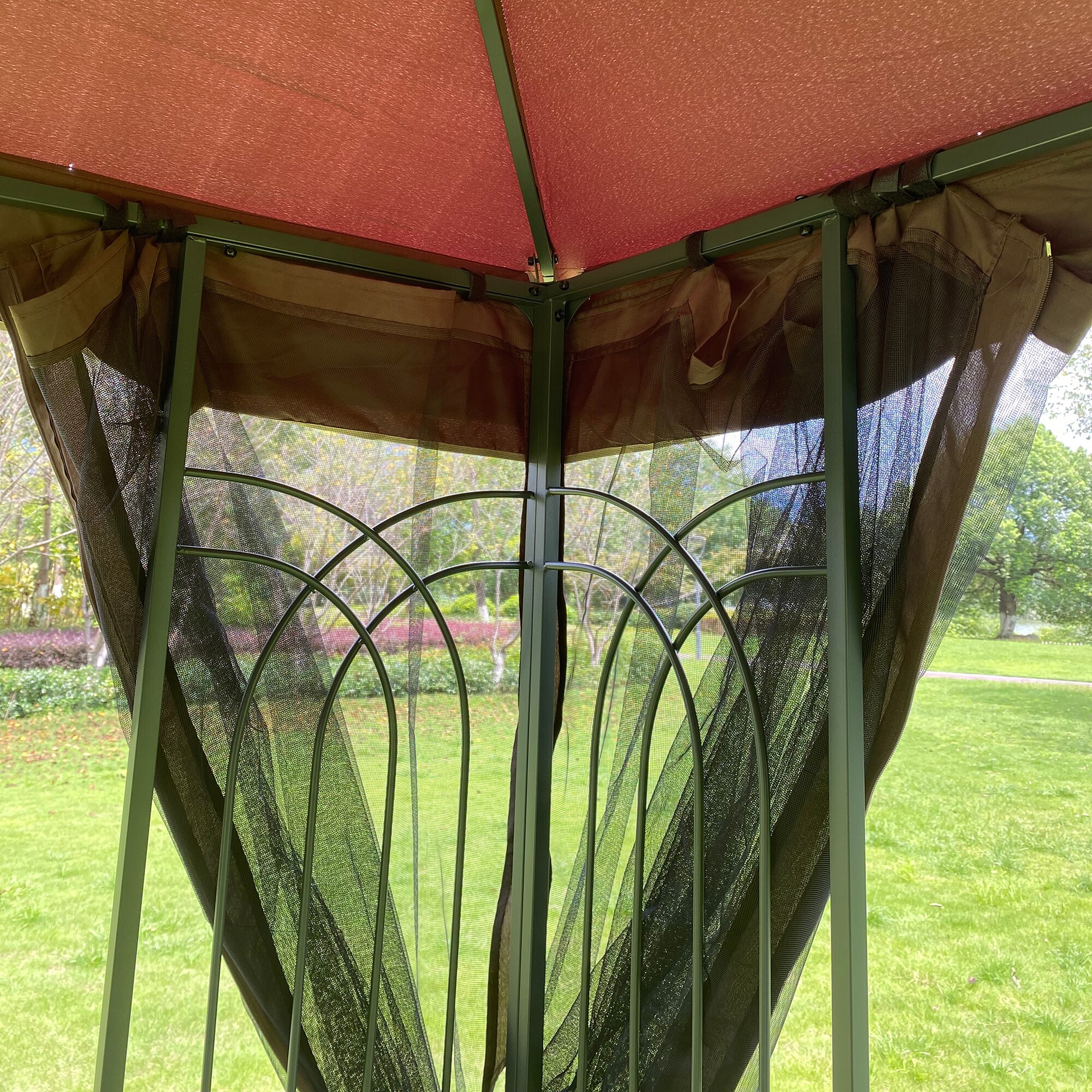 AAZJ BYO-40784 Wood-Resin-Gazebos - View #13