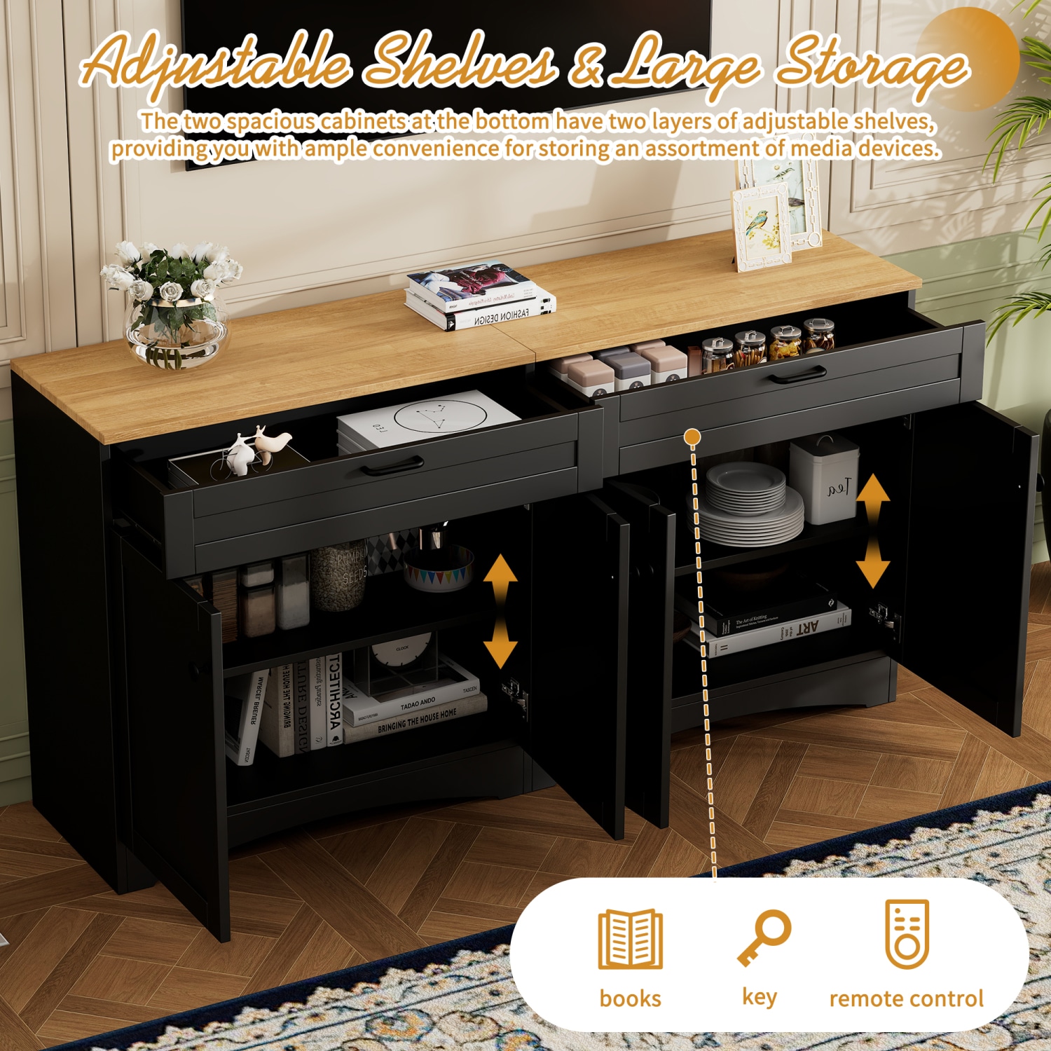 Streamdale Furniture N721S000045B Tv-Stands - View #3