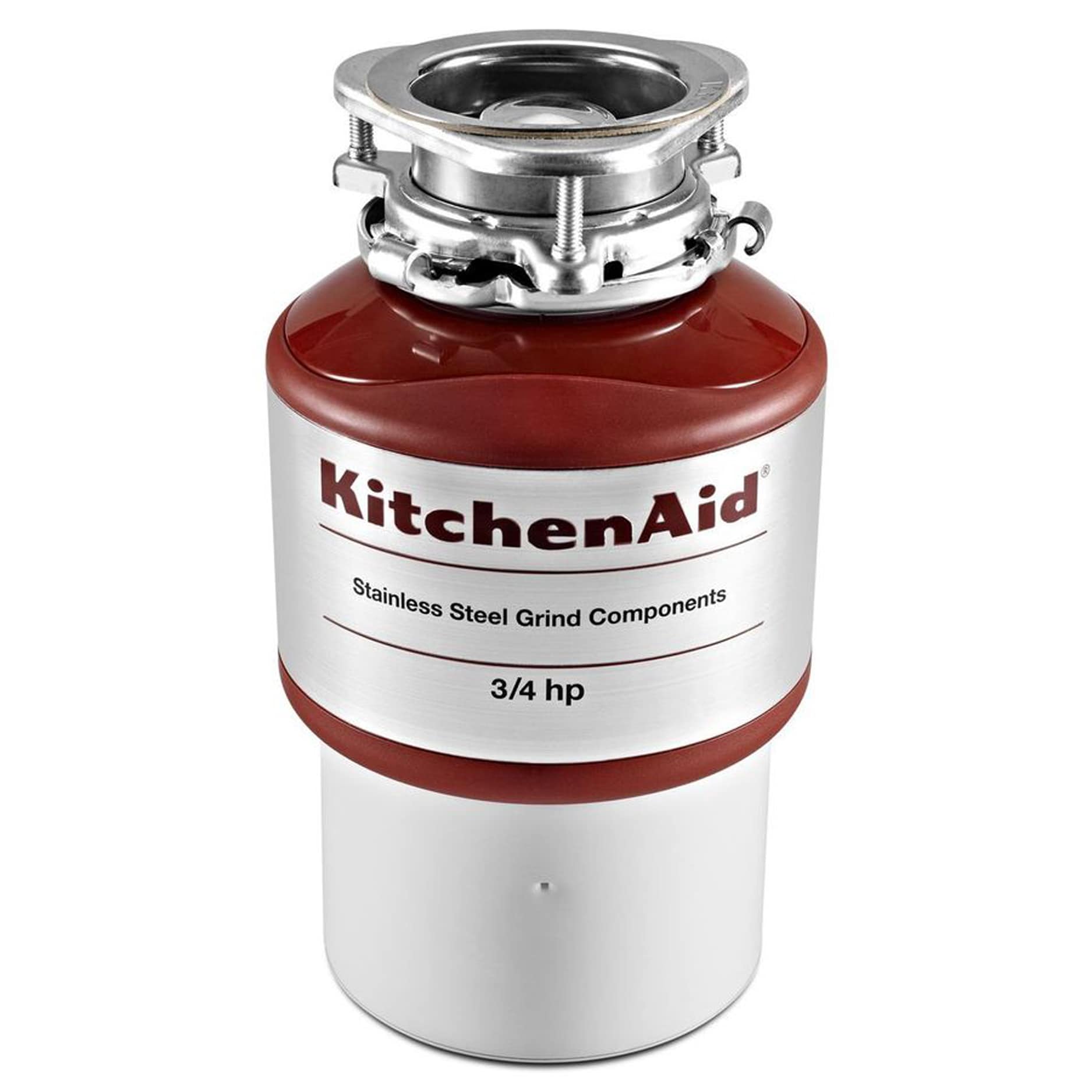 KitchenAid® 0.5 HP Continuous Feed Stainless Steel Food Waste