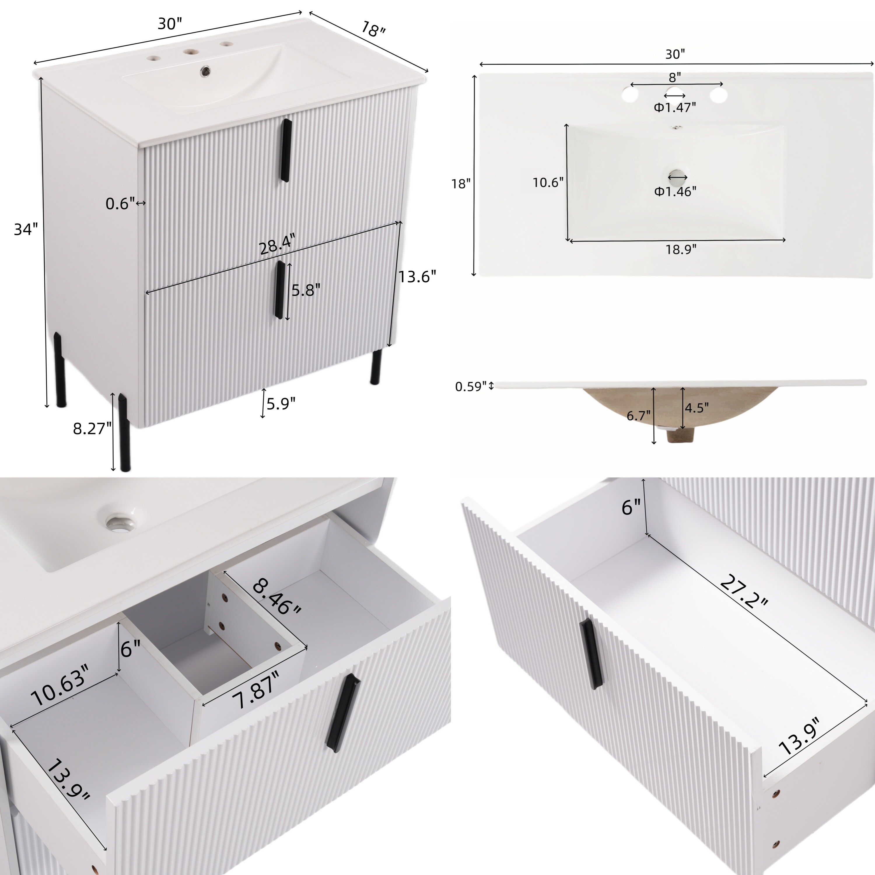 OBERSTER 7005617124302 Bath-Vanity-Combo - View #3