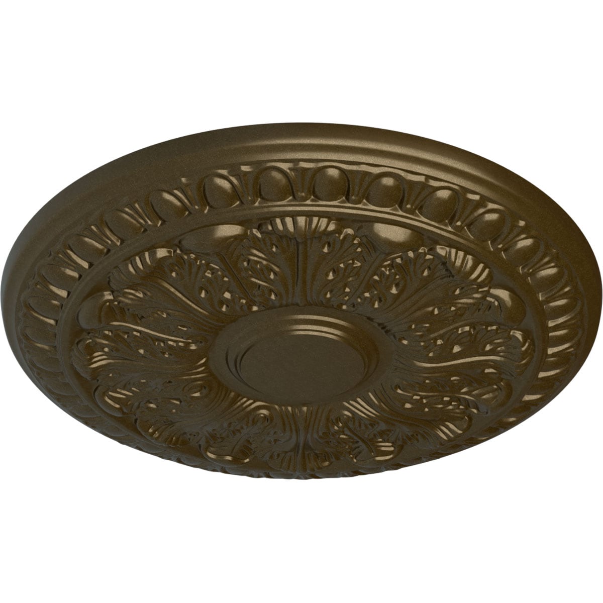 Ekena Millwork CM15CNBRS Ceiling-Medallions - View #2
