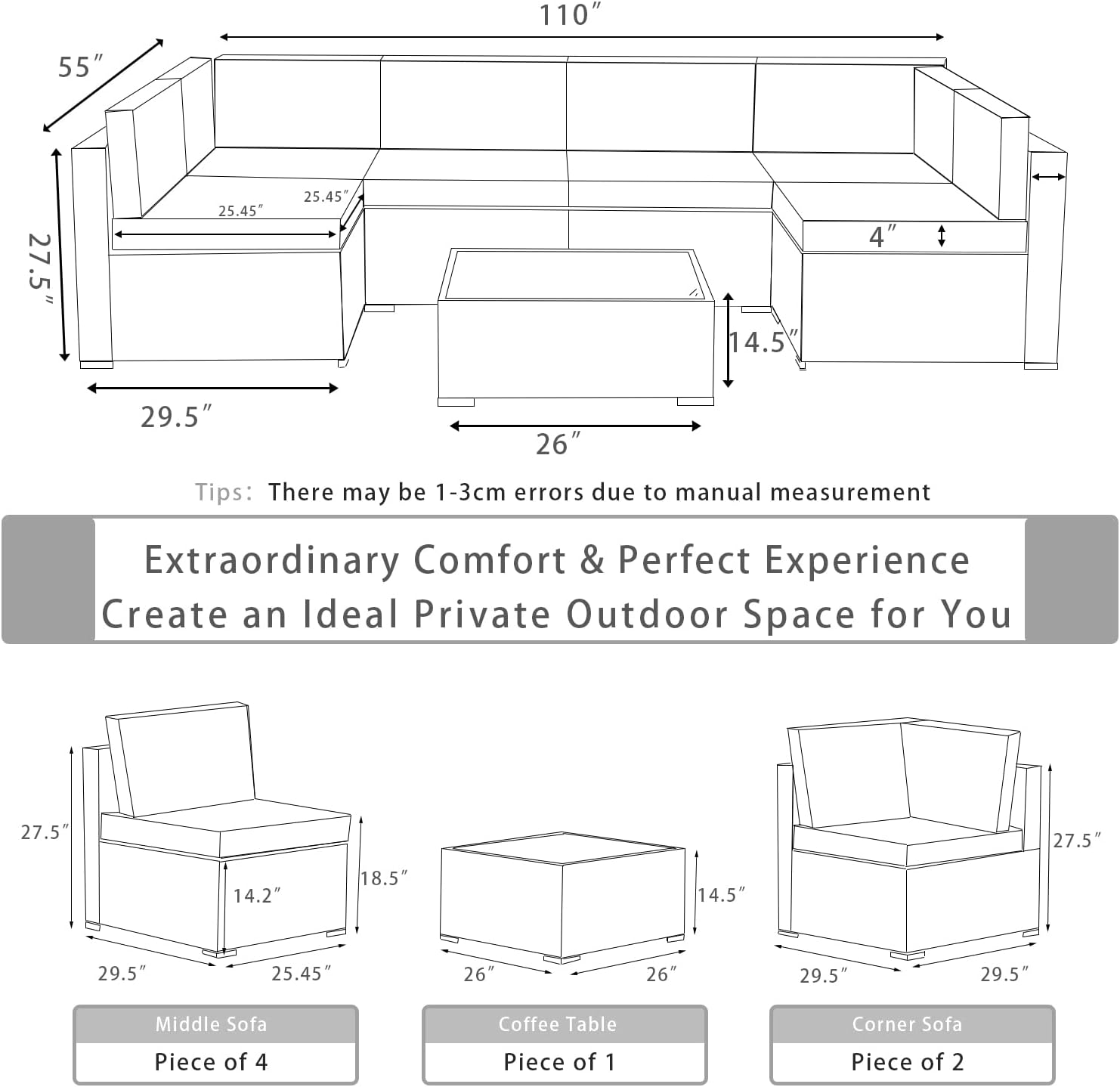 ALAULM LS-7PCS-GREY Patio-Conversation-Sets - View #7