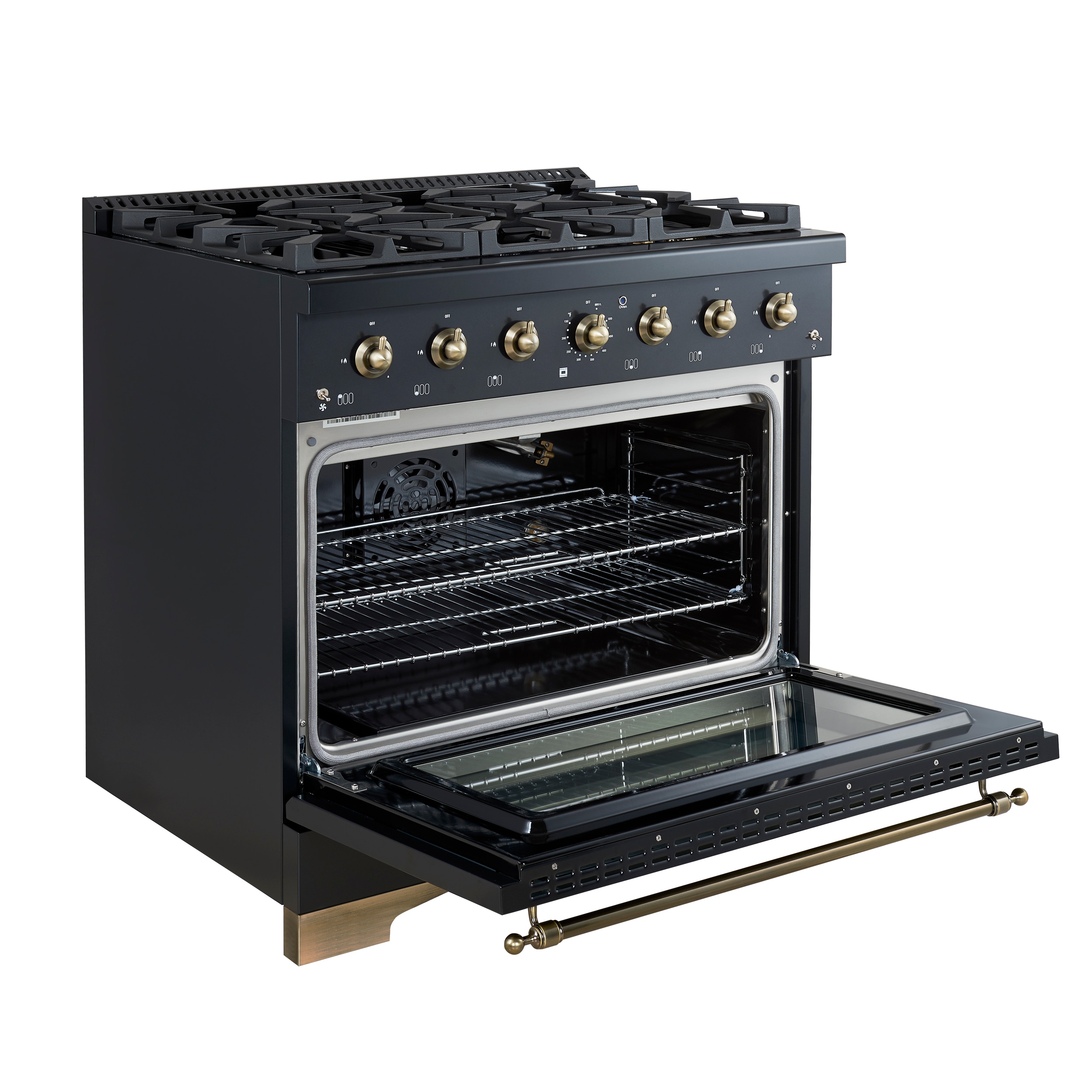 FORNO FFSGS6219-36BLK Freestanding-Gas-Ranges - View #4