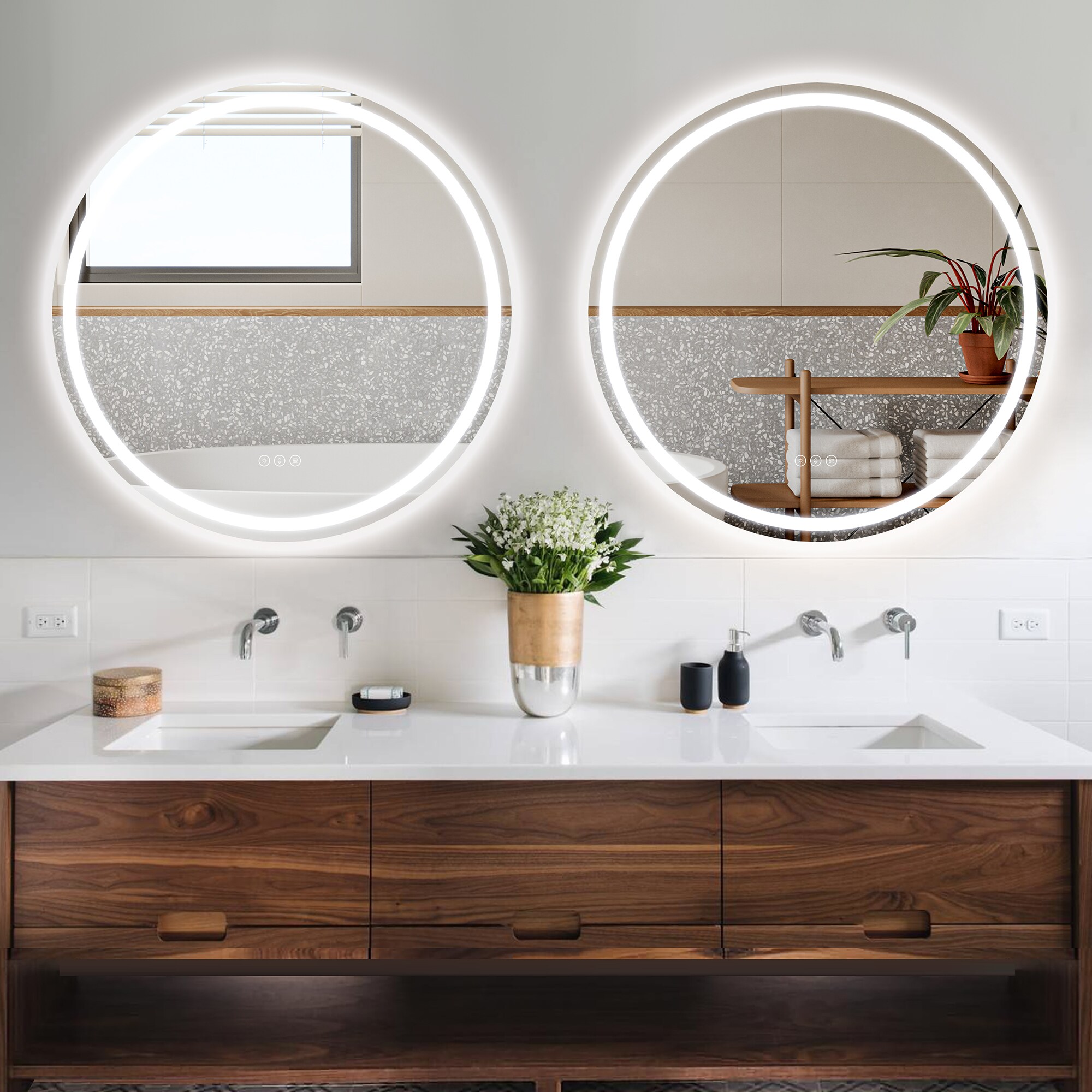 Maxax MR02-40 Framed-Bath-Mirrors - View #2
