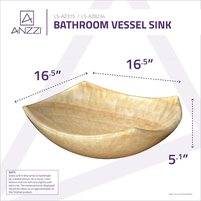 Vespa Natural Stone Vessel Sink in Cream Jade Vespa Natural Stone Vessel Sink in Cream Jade
