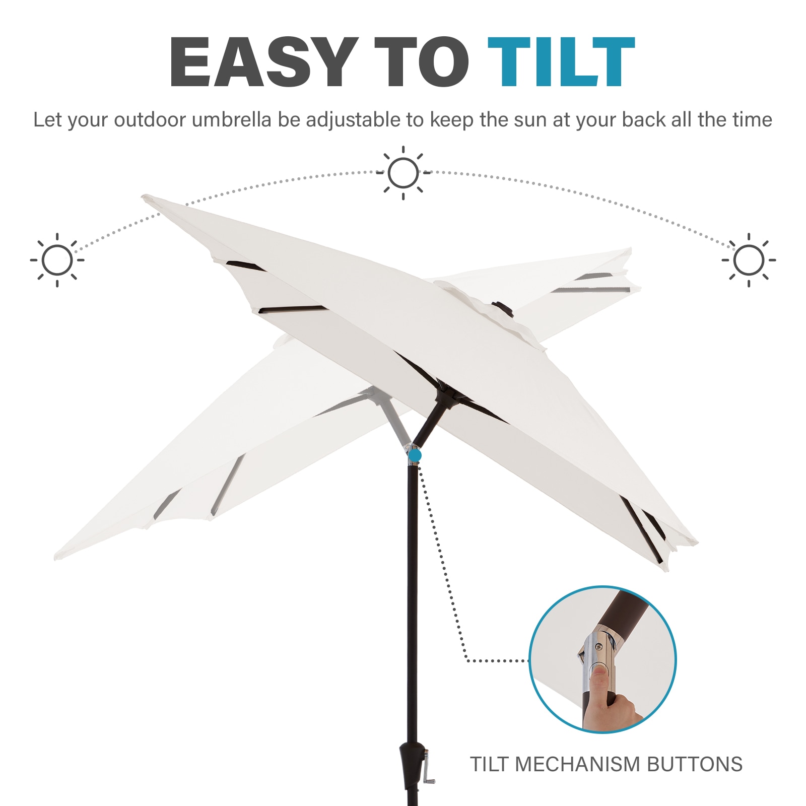 JEAREY JE-QTZZS-6.5X10FT-MB Umbrellas-2 - View #9