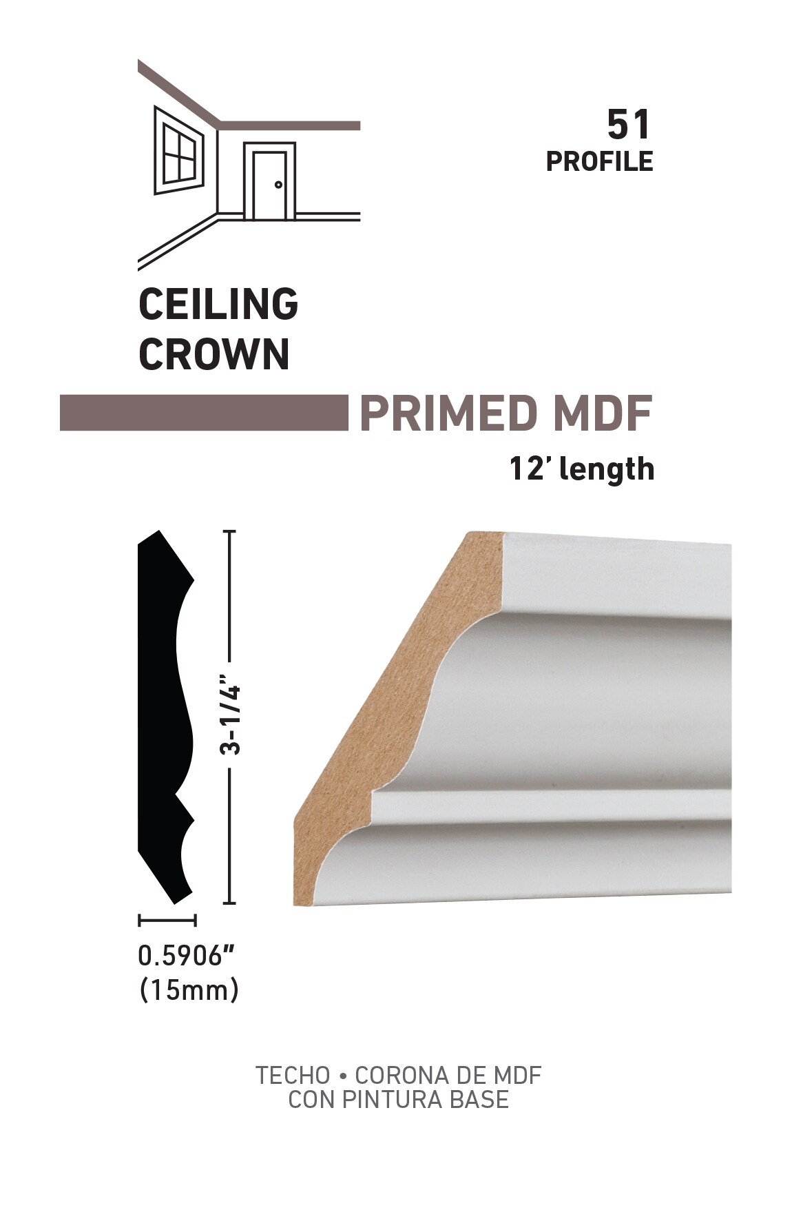 RELIABILT L04051512 Crown-Moulding - View #3