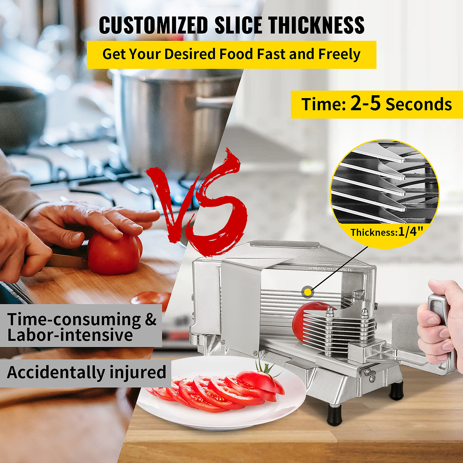 VEVOR 1-4YCXHSQPJ000001V0 Food-Slicers - View #5