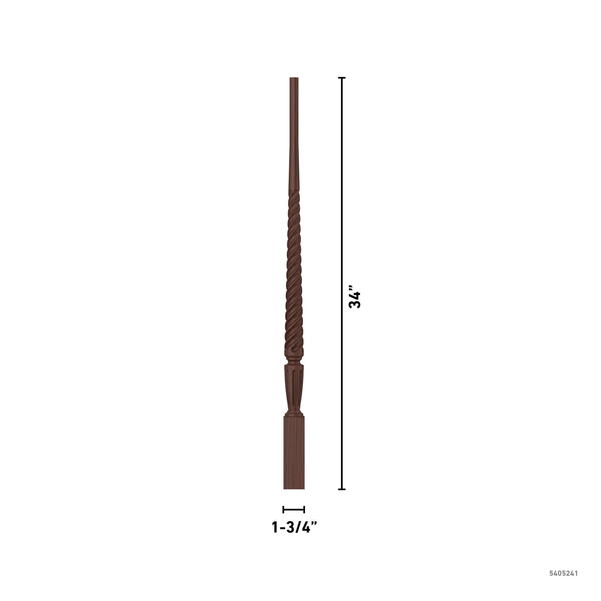 L.J. Smith Stair Systems LJT-2015-W 34 Interior-Stairpart-Balusters - View #4