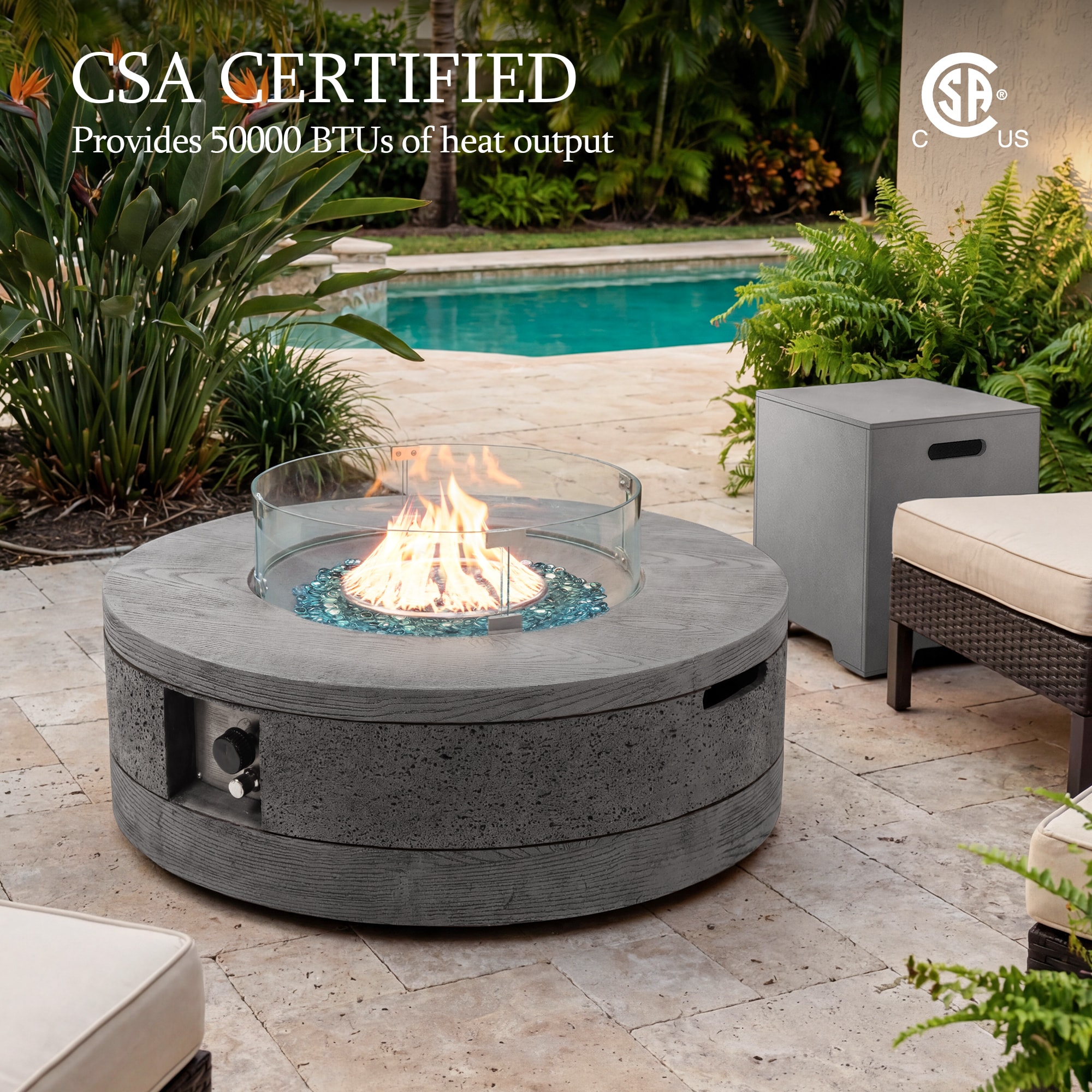 UPHA US1MGO261144 Outdoor-Gas-Fireplaces - View #5
