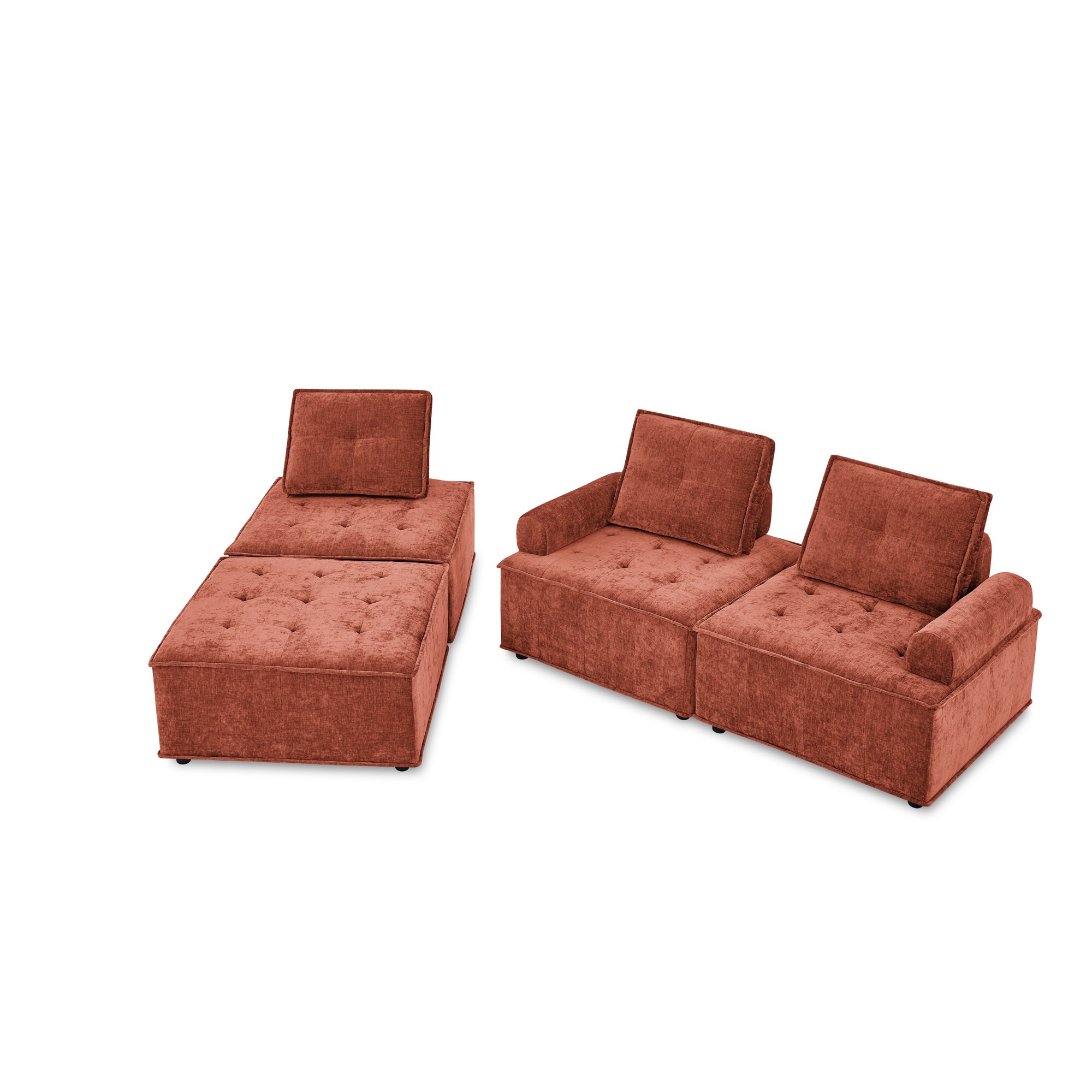 LIVIZA GGJD017RED Sofas-Loveseats - View #5
