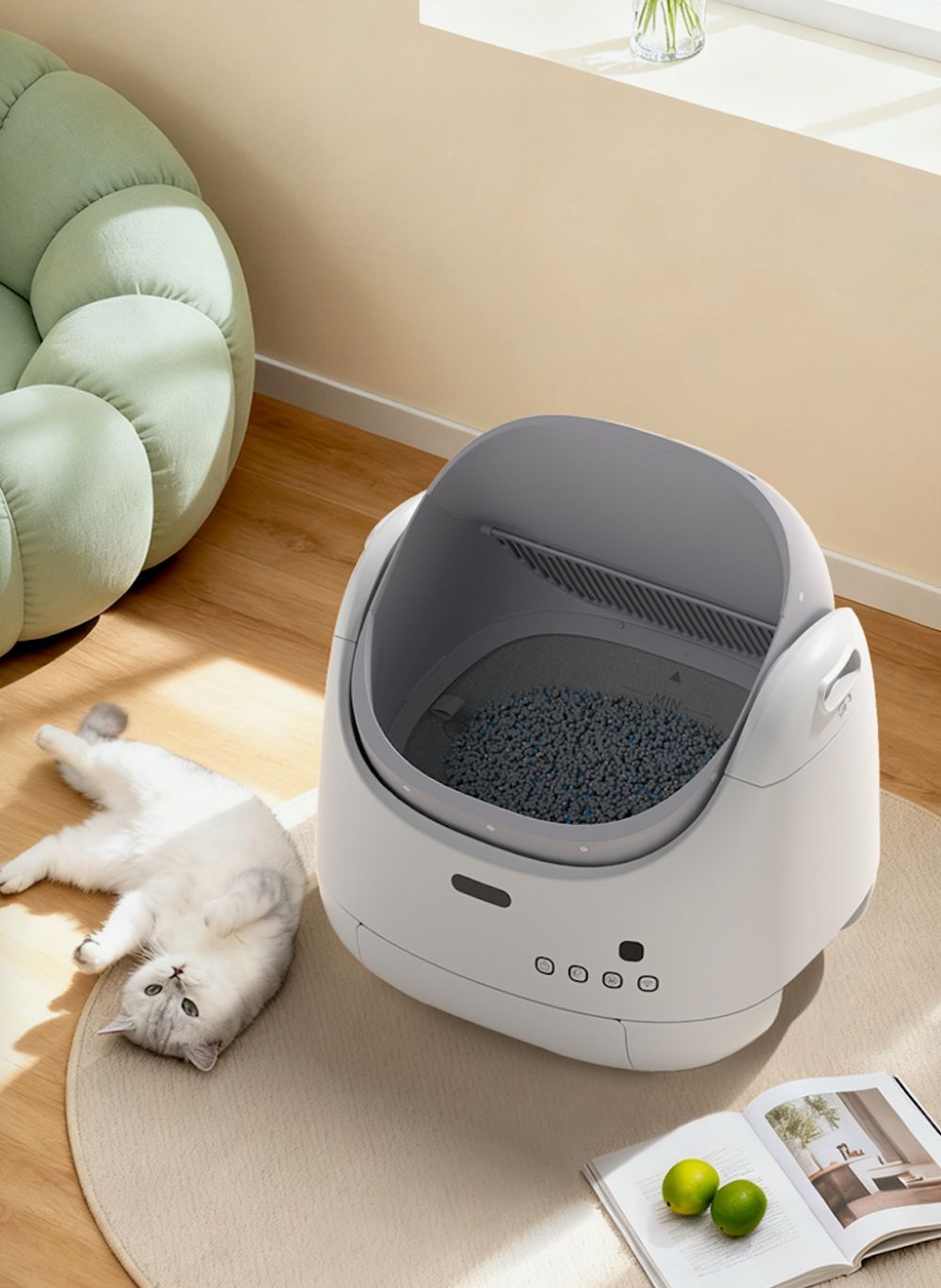 els pet EP-LB4-WG Cat-Litter-Box - View #5