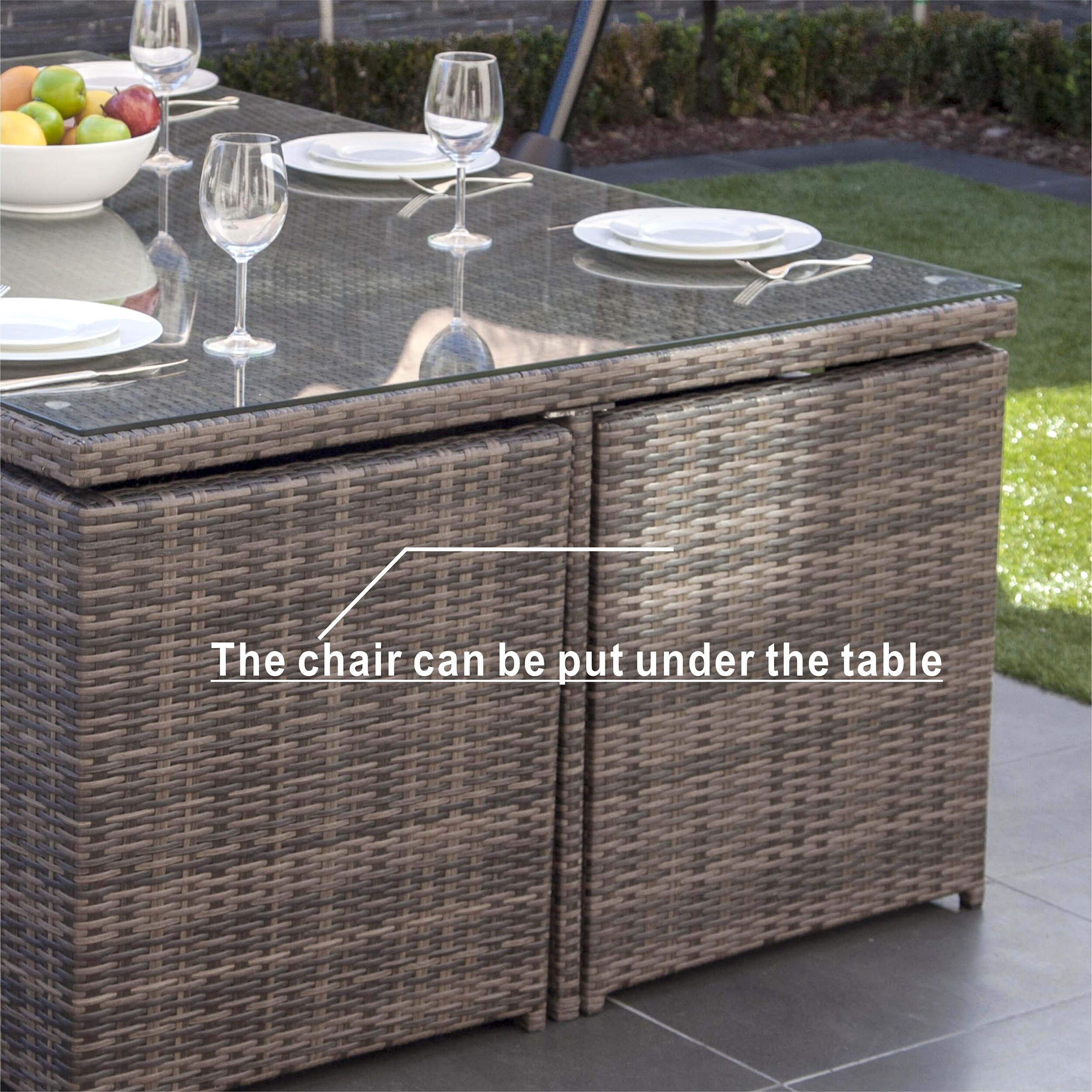 Moda Furnishings C-PAD-3234-B Patio-Dining-Sets - View #7